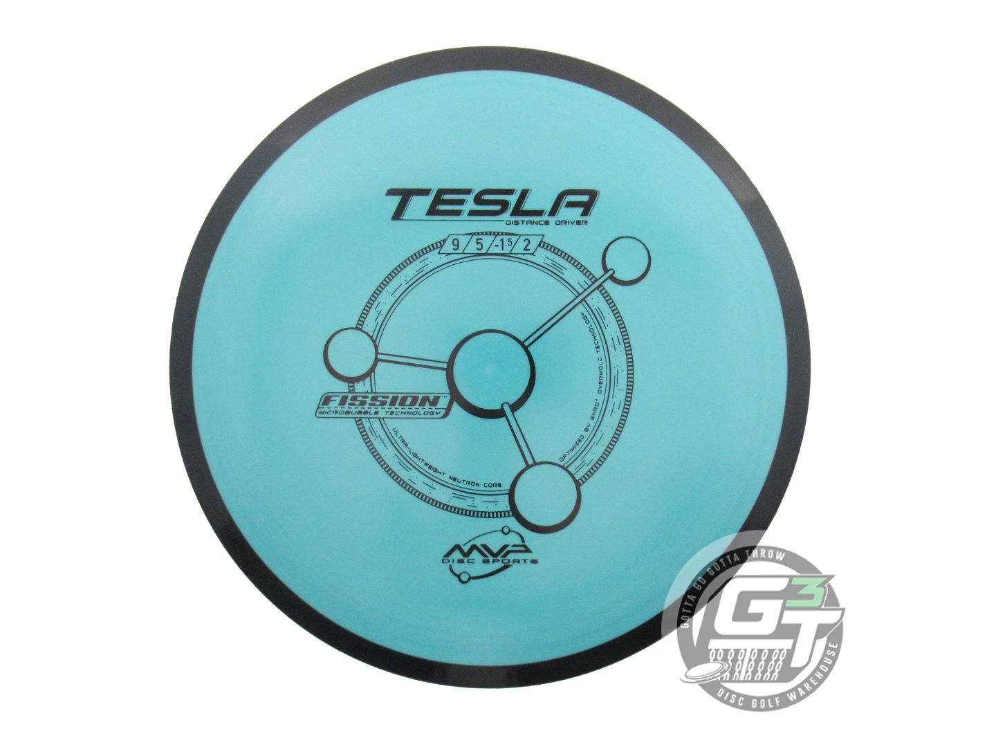MVP Fission Tesla Distance Driver Golf Disc (Individually Listed)