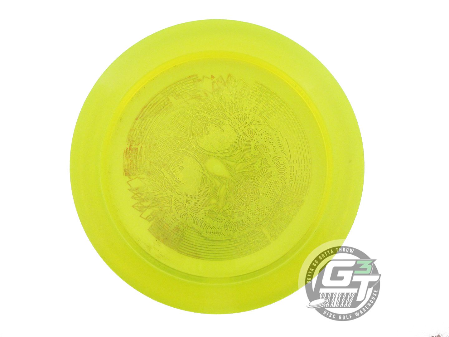 USED Discraft X-OUT [LEDGESTONE] CryZtal Nuke 175g Yellow Distance Driver Disc