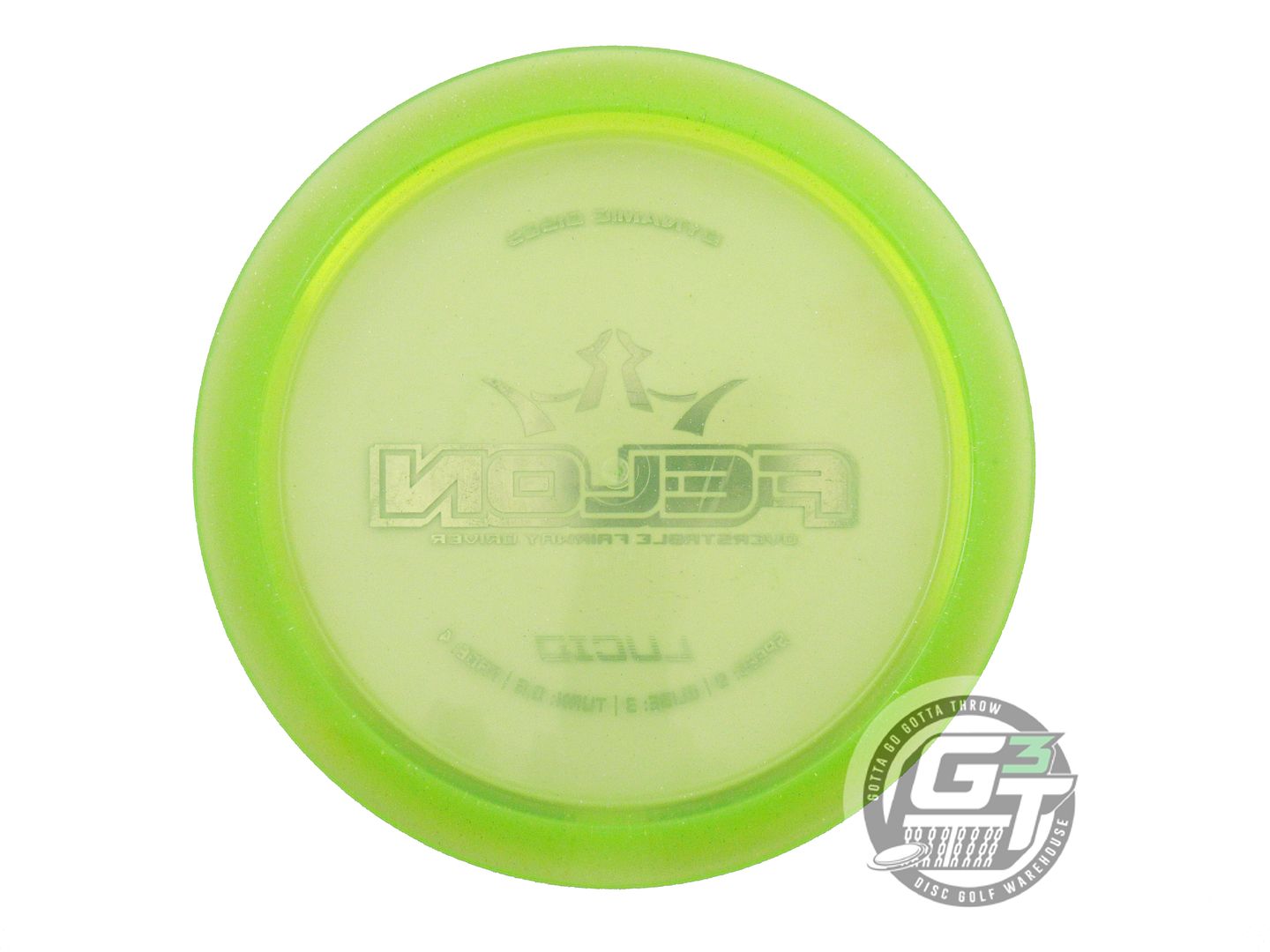 USED Dynamic Discs Lucid Felon 173g Lime Green Foil Fairway Driver Golf Disc