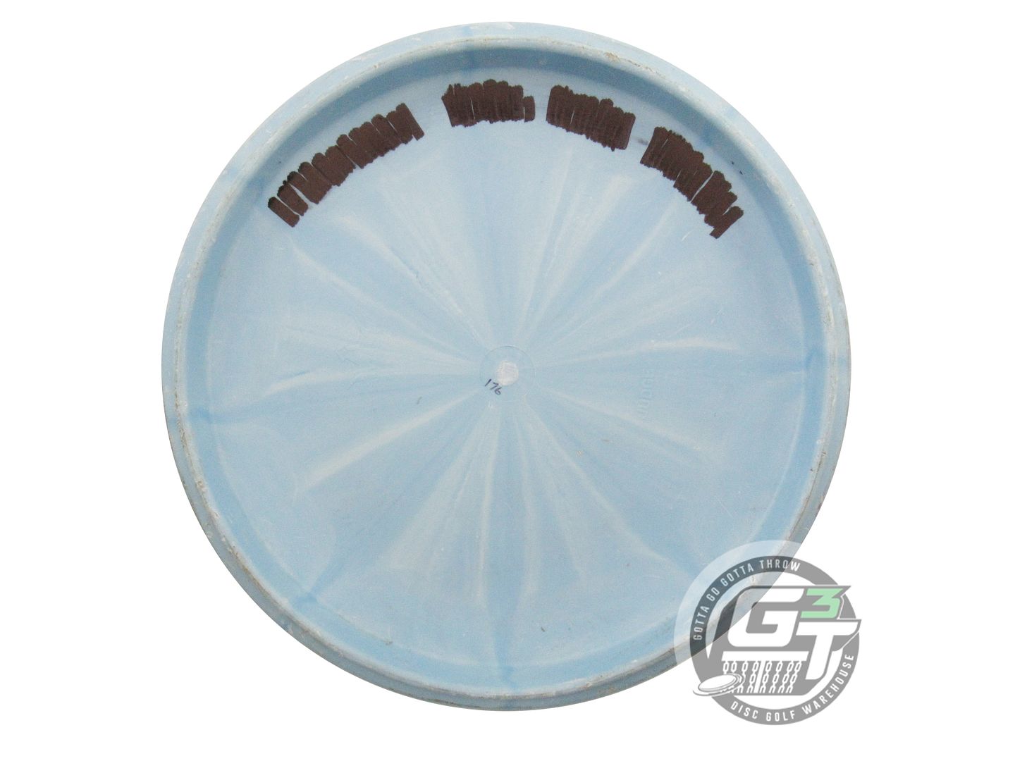 USED Dynamic Discs LADY JUSTICE Prime Burst Judge 176g Blue A Putter Golf Disc