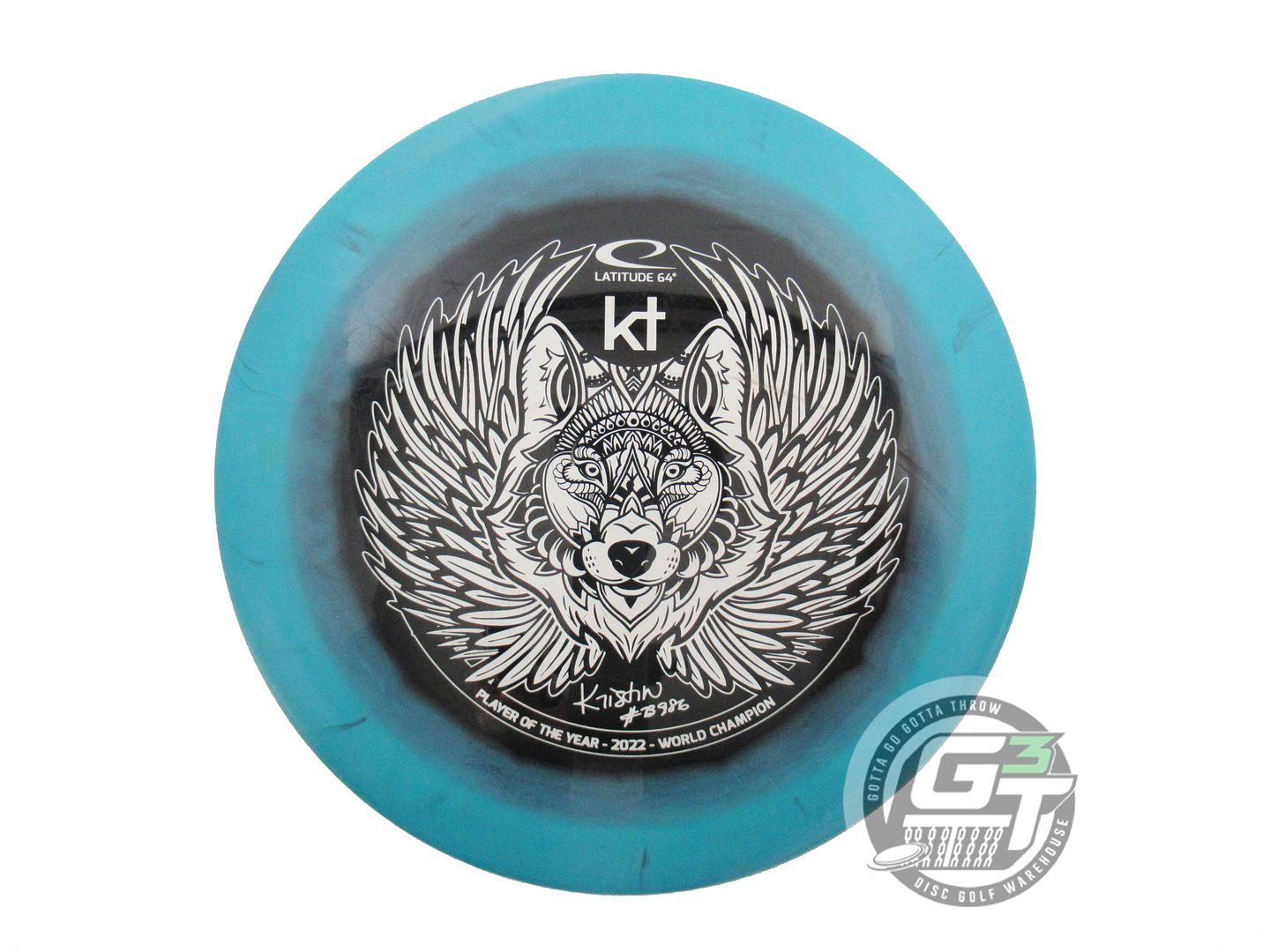 USED Latitude 64 [TATTAR] Royal Grand Orbit Grace 173g Teal-Black Driver Disc