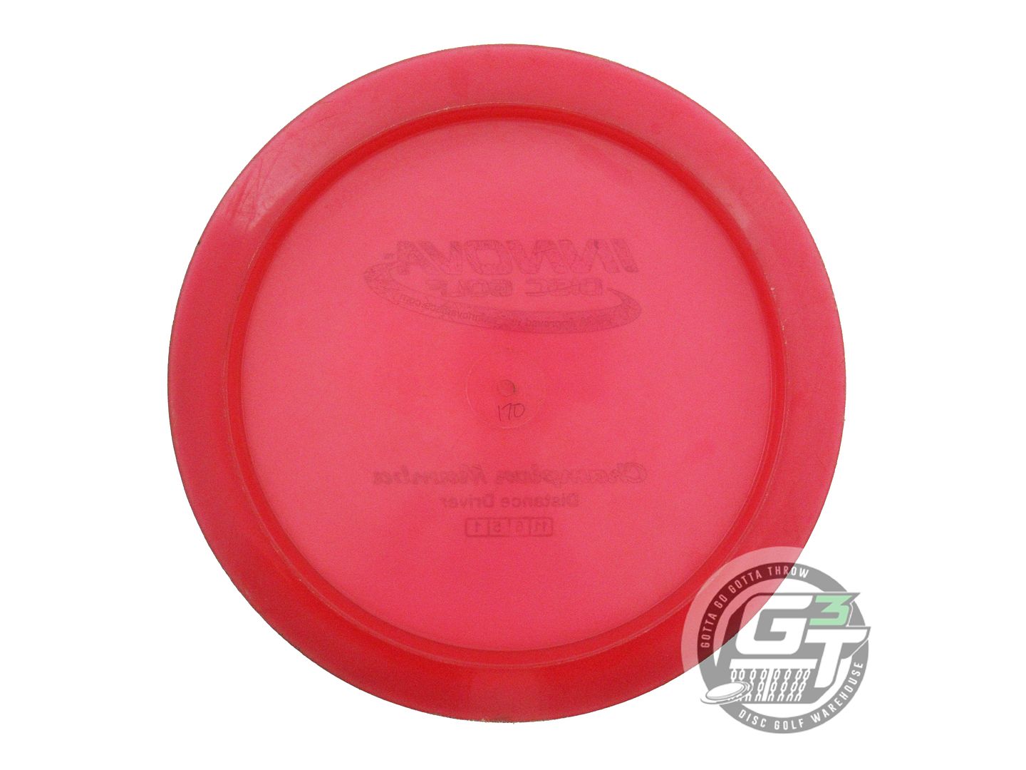 USED Innova Champion Mamba 170g Red Blue Foil Distance Driver Golf Disc