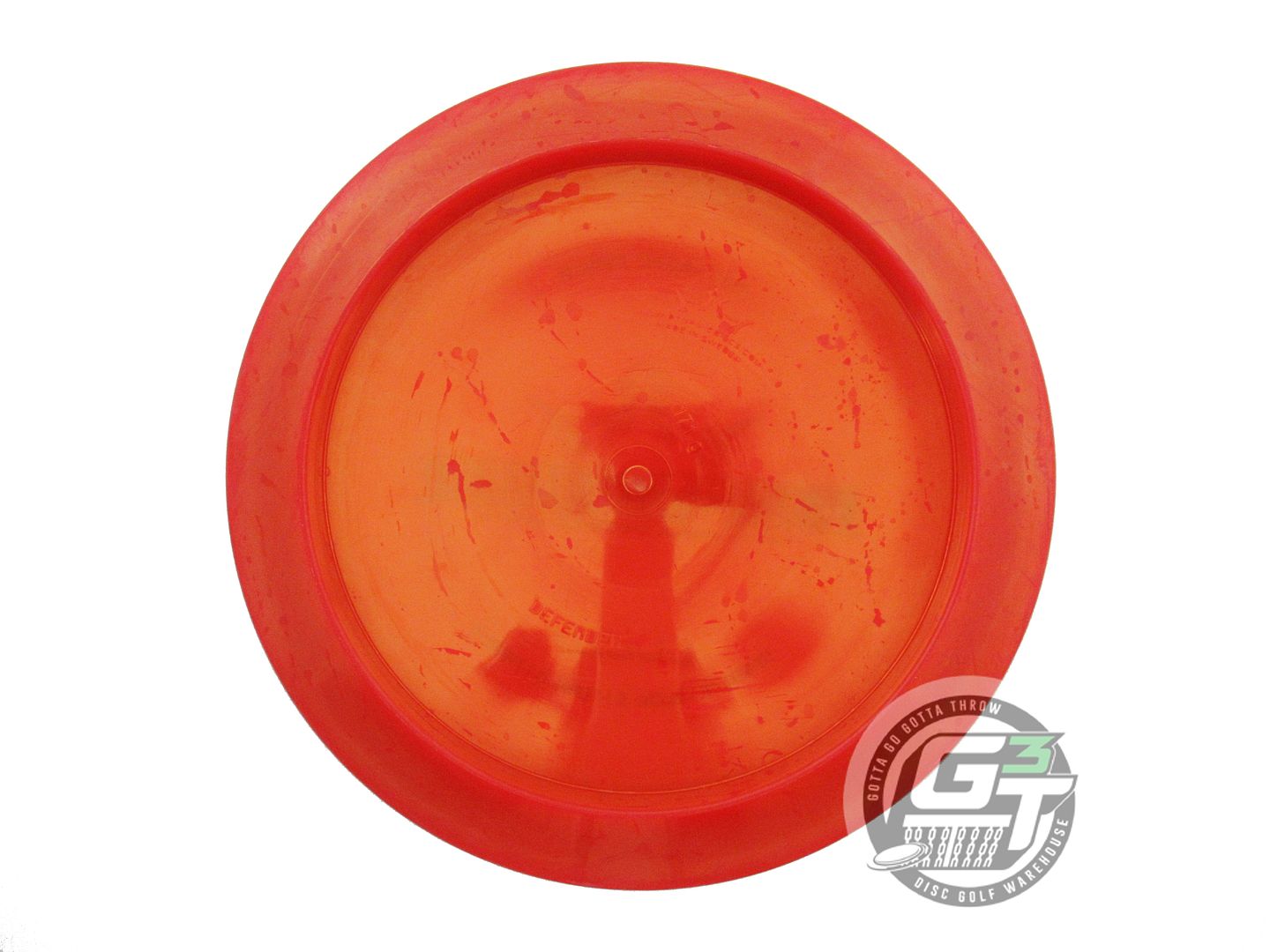 USED Dynamic Discs Lucid Defender 171g Red Silver Stamp Distance Driver Disc