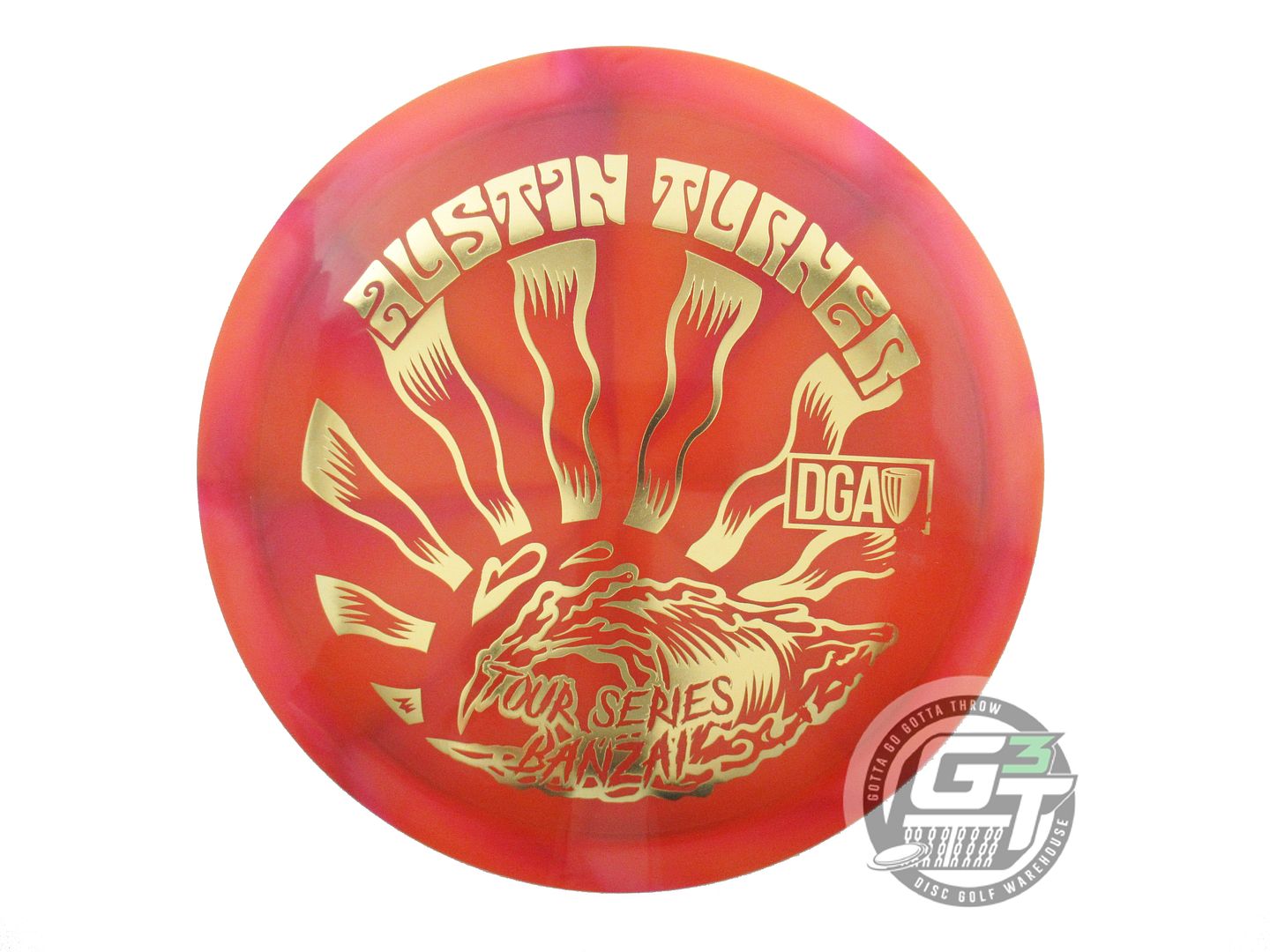 DGA Limited Edition 2023 Tour Series Swirl Tour Series Banzai Fairway Driver Golf Disc (Individually Listed) - Gotta Go Gotta Throw