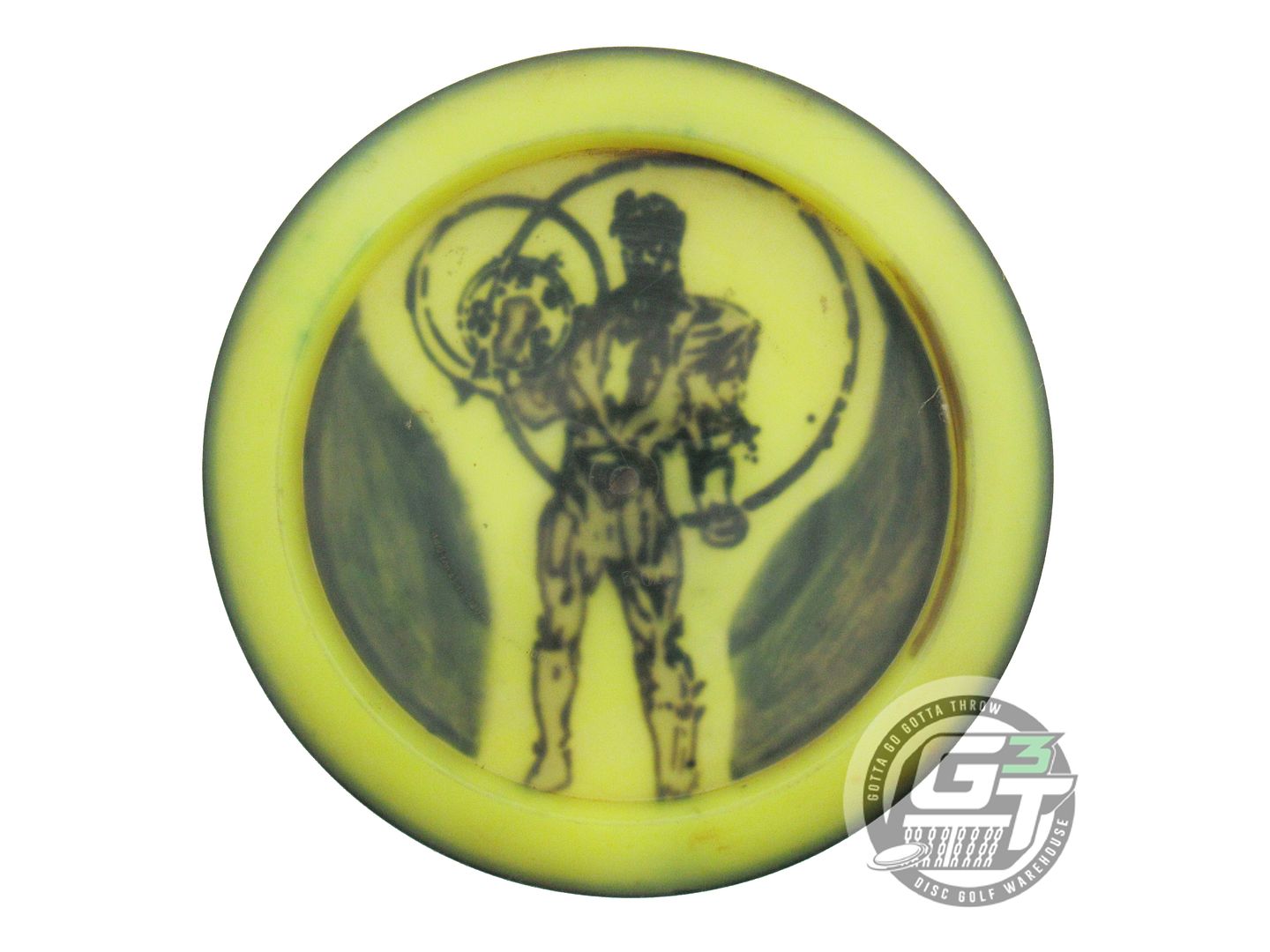 USED Latitude 64 Opto Havoc 170g Yellow HOME DYED Distance Driver Golf Disc
