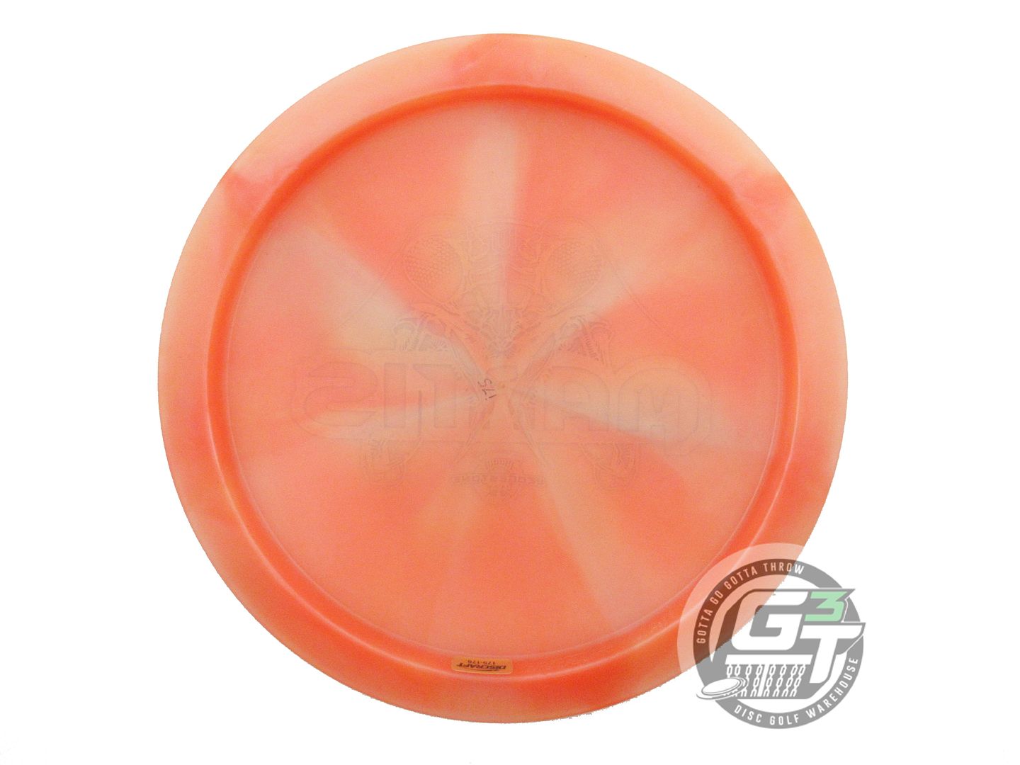 NOS Discraft [ULIBARRI] Swirly Z Mantis 175g Orange Fairway Driver Golf Disc