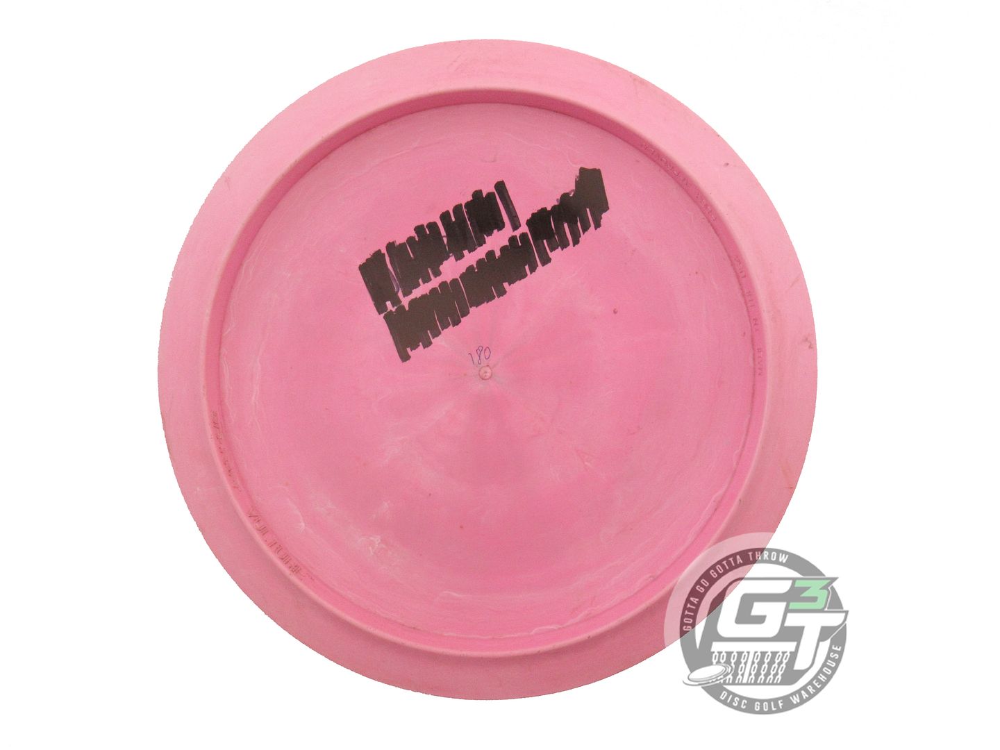 USED Discraft ESP Vulture 180g Pink Black Stamp Distance Driver Golf Disc