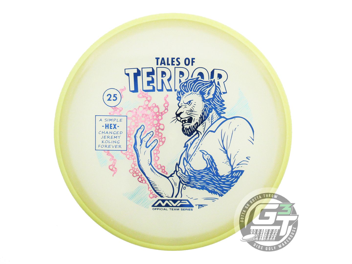 USED Axiom Discs Particle Eclipse Proton Hex 176g Yellow Rim Midrange Disc
