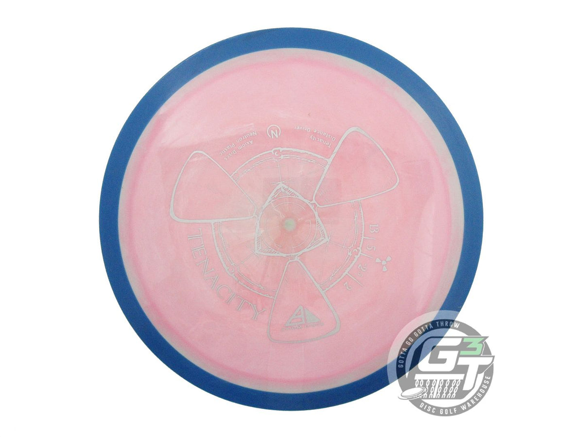 USED Axiom Discs Neutron Tenacity 171g Pink Blue Rim Distance Driver Golf Disc