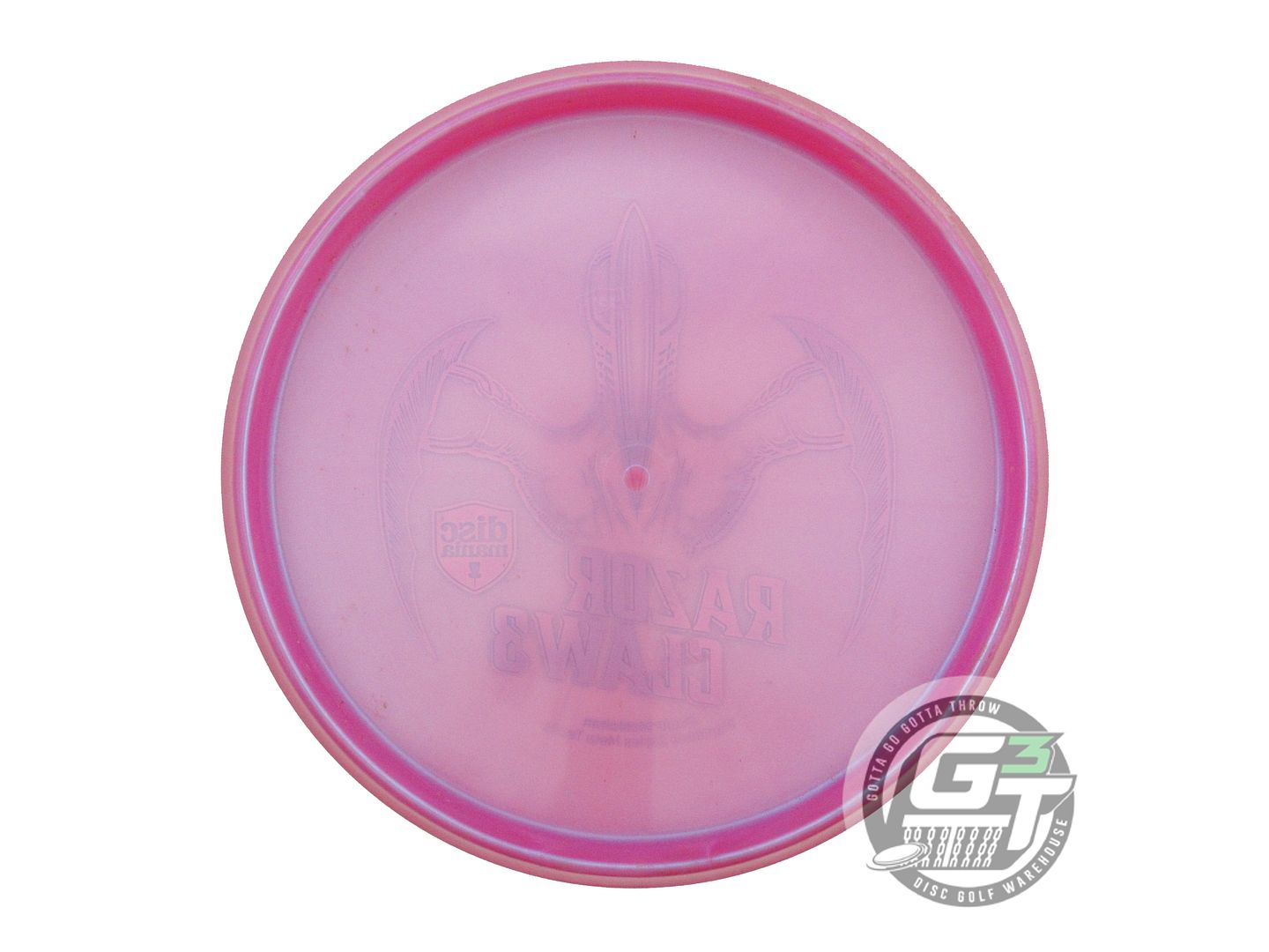 USED DiscMania RAZOR CLAW 3 Meta Tactic 173g Purple Cloud Foil Putter Golf Disc