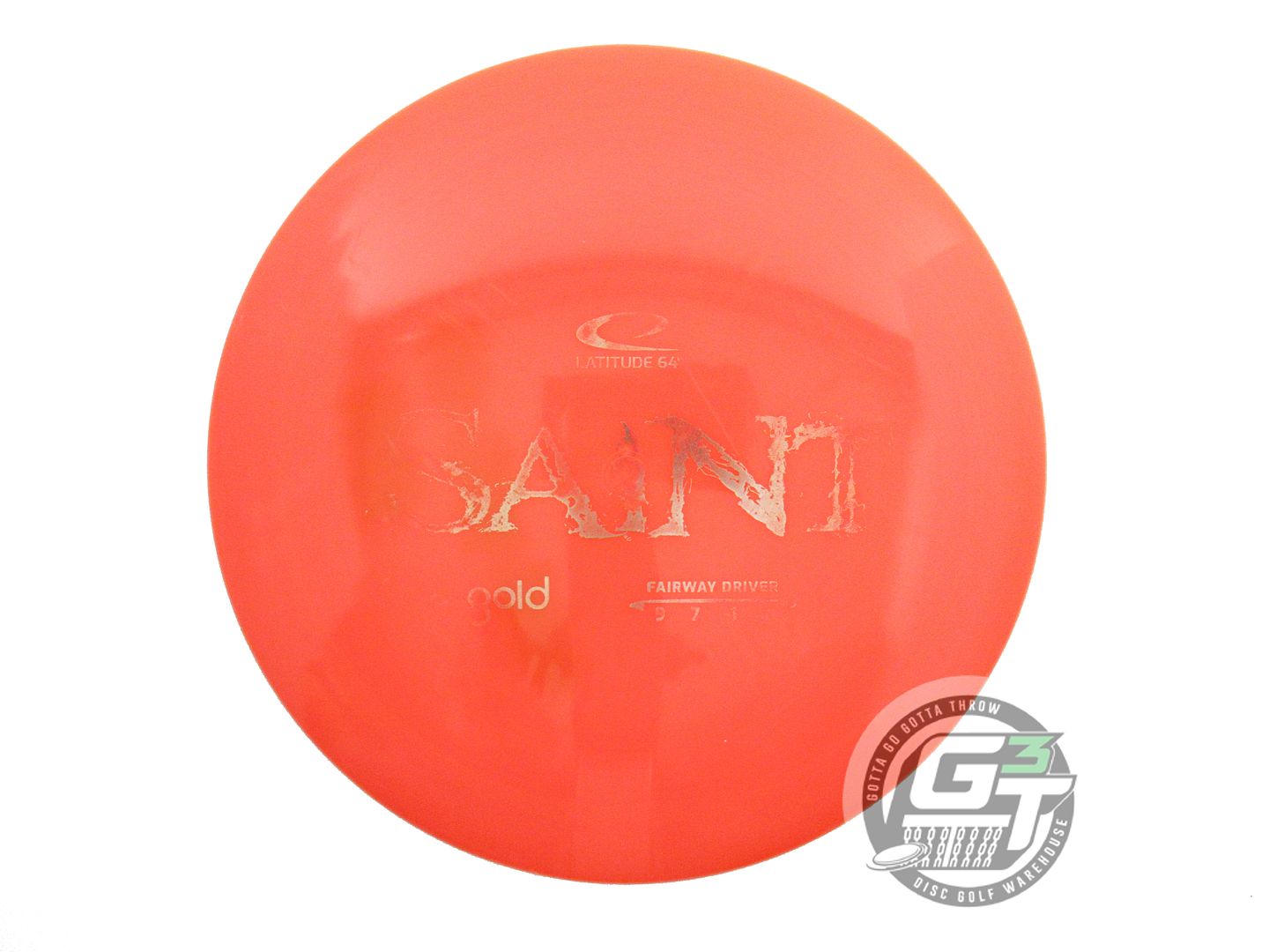 USED Latitude 64 Gold Saint 172g Orange Silver Foil Fairway Driver Golf Disc