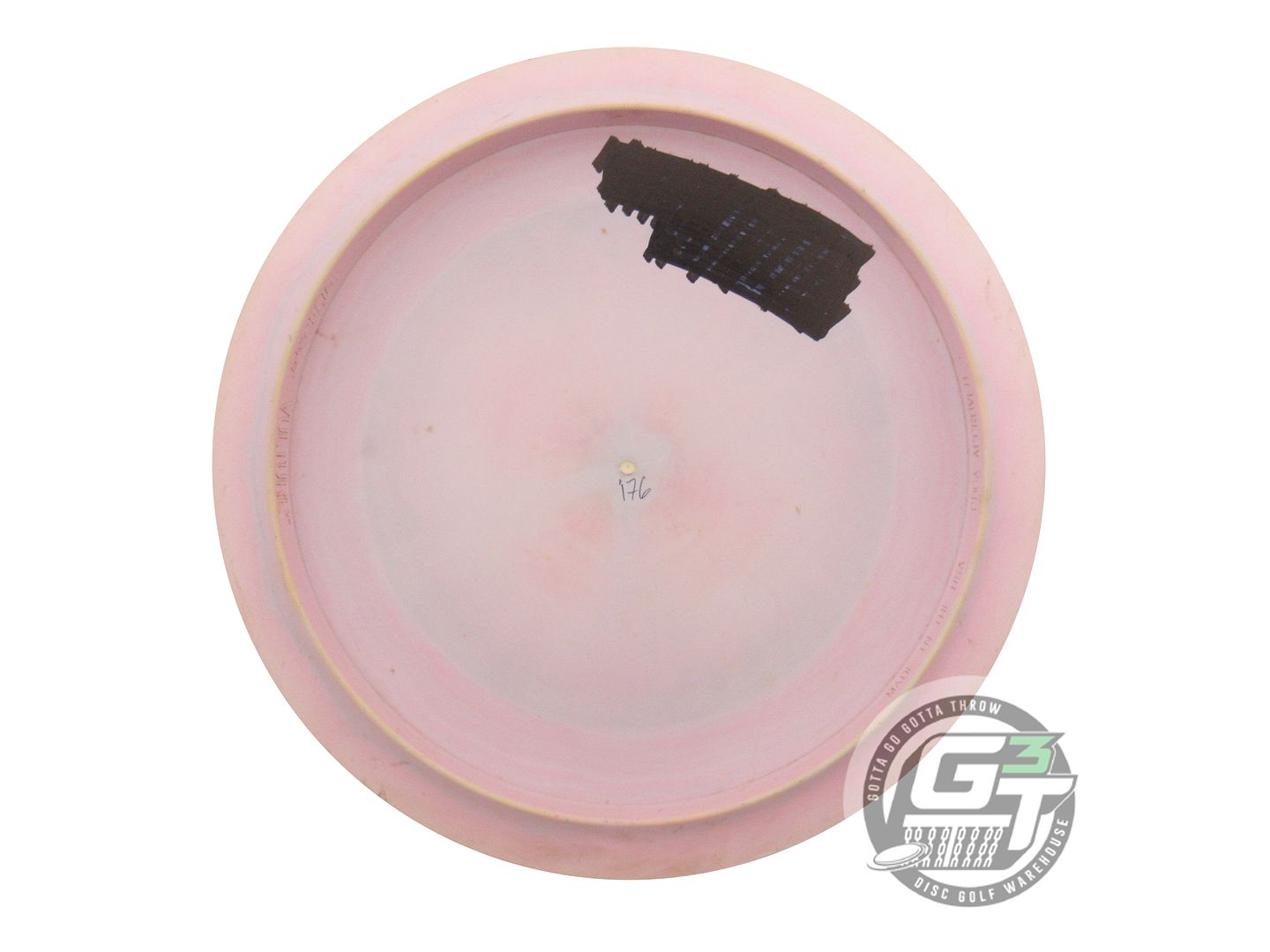 USED Discraft [McBETH] ESP Vulture 176g Pink-Tan Gold Glitter Driver Golf Disc