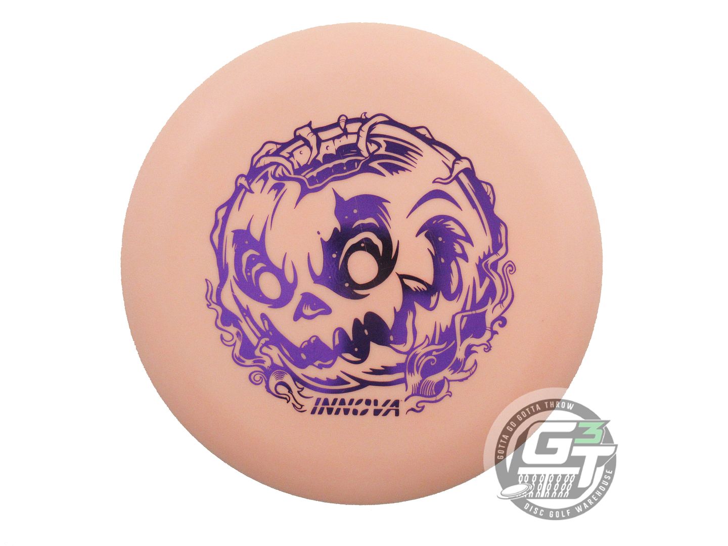 USED Innova HALLOWEEN Proto Glow Nexus Aviar 175g Peach Purple Foil Putter Disc