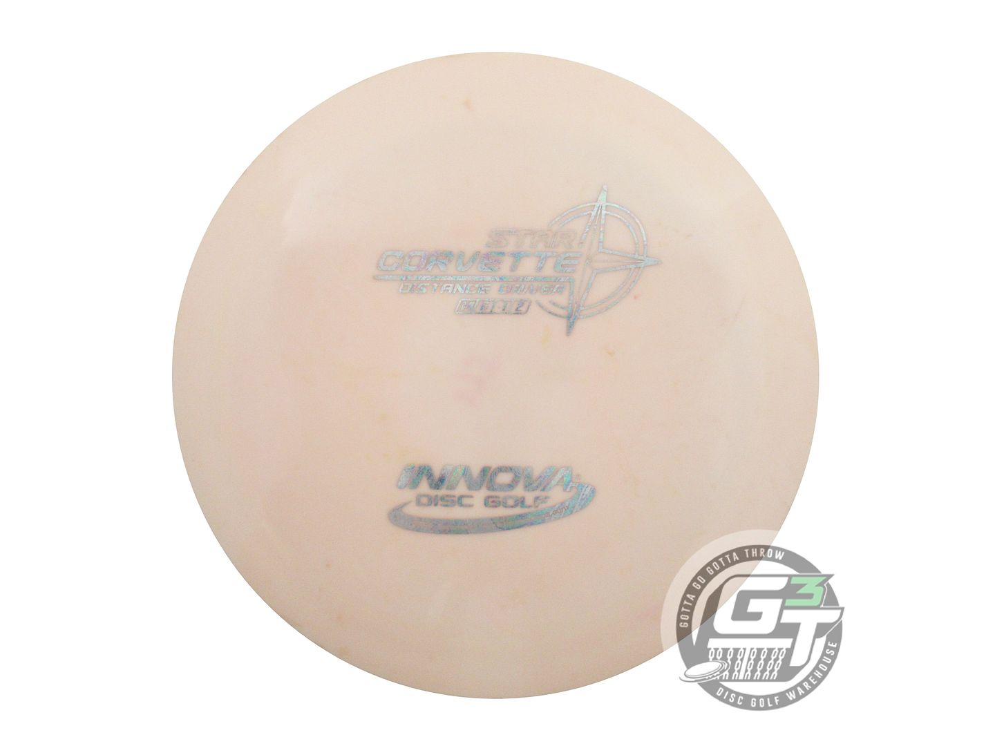 USED Innova Star Corvette 175g Peach Oil Slick Foil Distance Driver Golf Disc