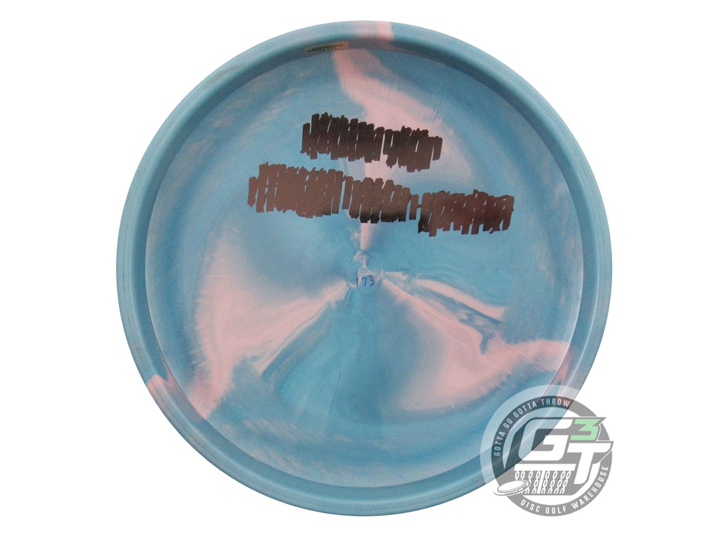 USED Discraft [ACE RACE] ESP Prototype 174g Blue-Pink Putter Golf Disc