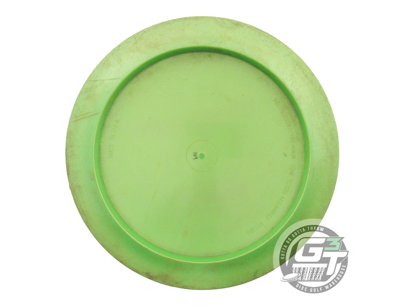 USED Innova GStar Colossus 169g Lime Purple Foil Distance Driver Golf Disc