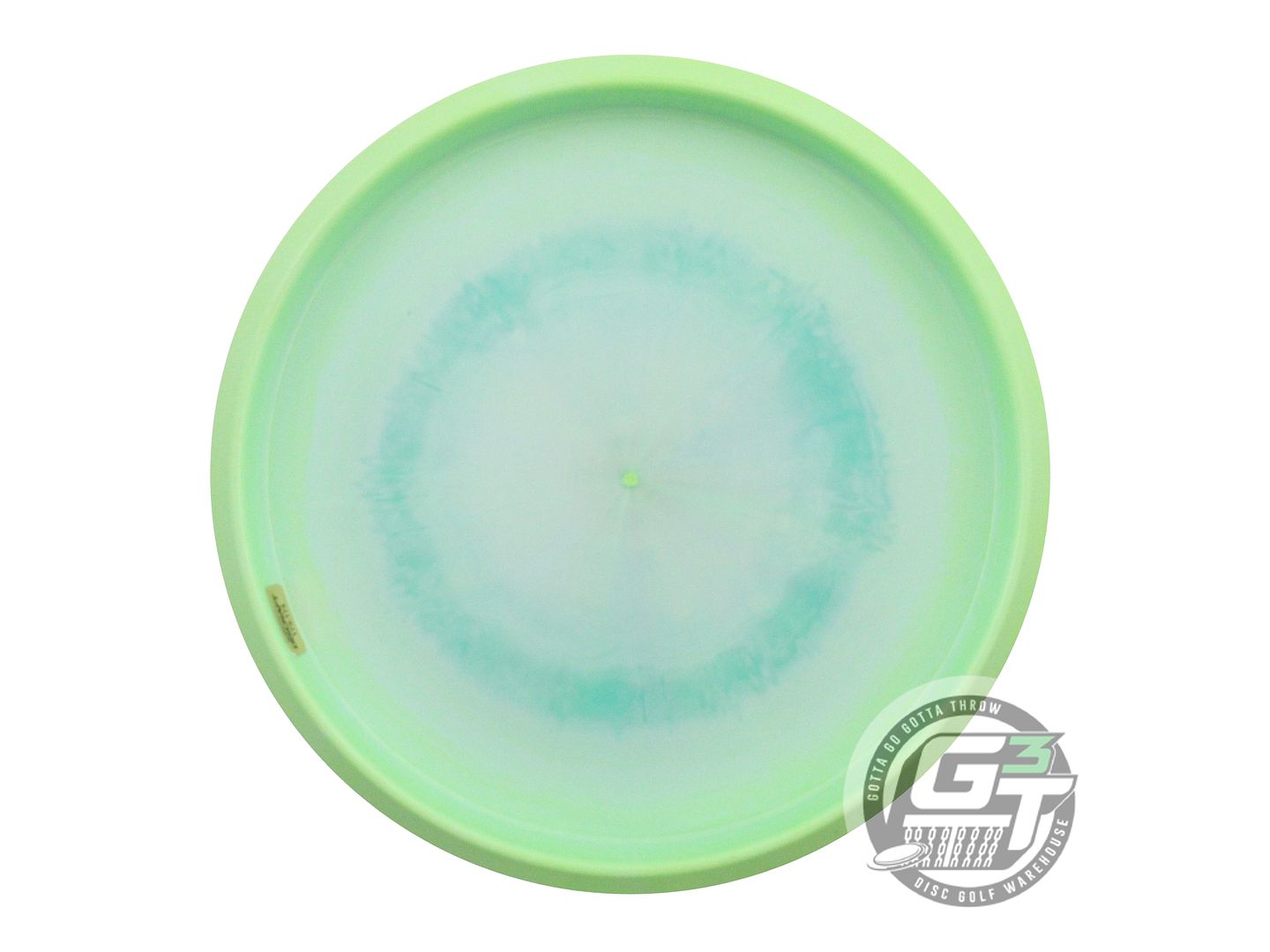 NOS Discraft ESP Zone 175g Lime Holo Logo Foil Putter Golf Disc