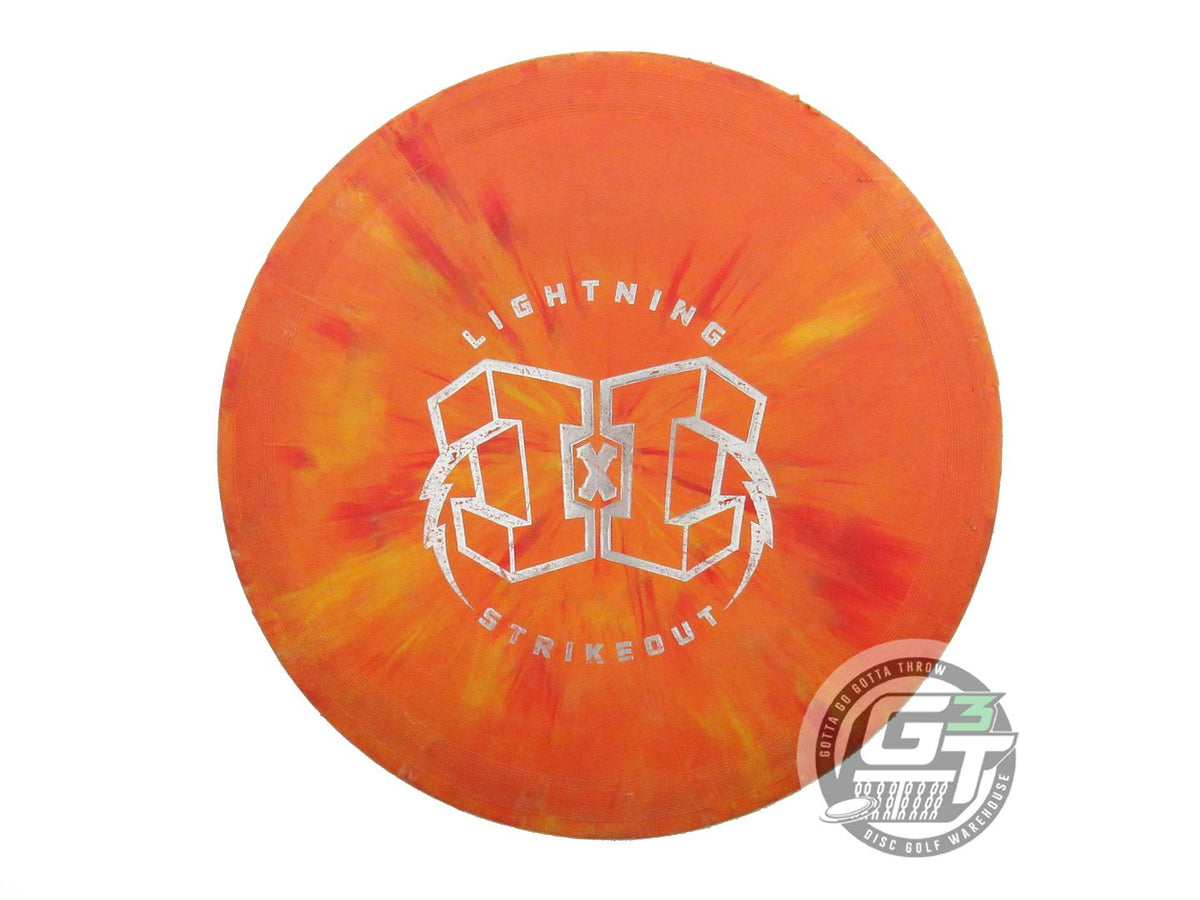 USED Lightning X-OUT Standard #1 Flyer 158g Orange Fairway Driver Golf Disc