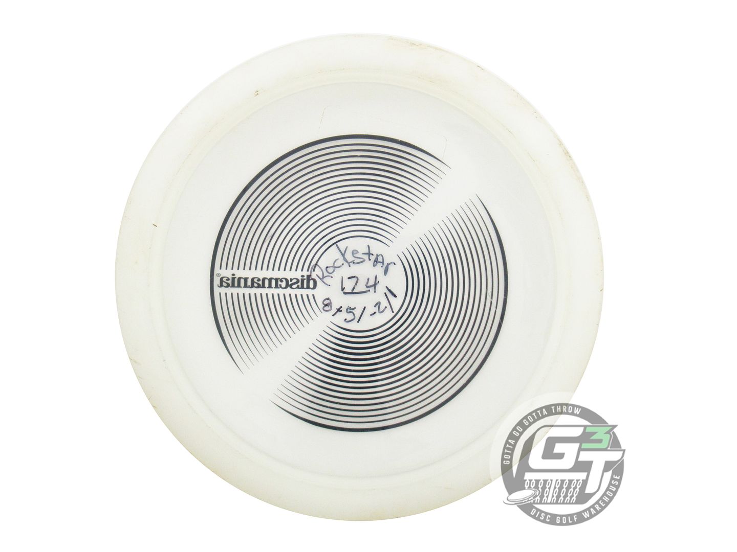 USED DiscMania VINYL Active Premium Rockstar 174g White Black A Driver Disc