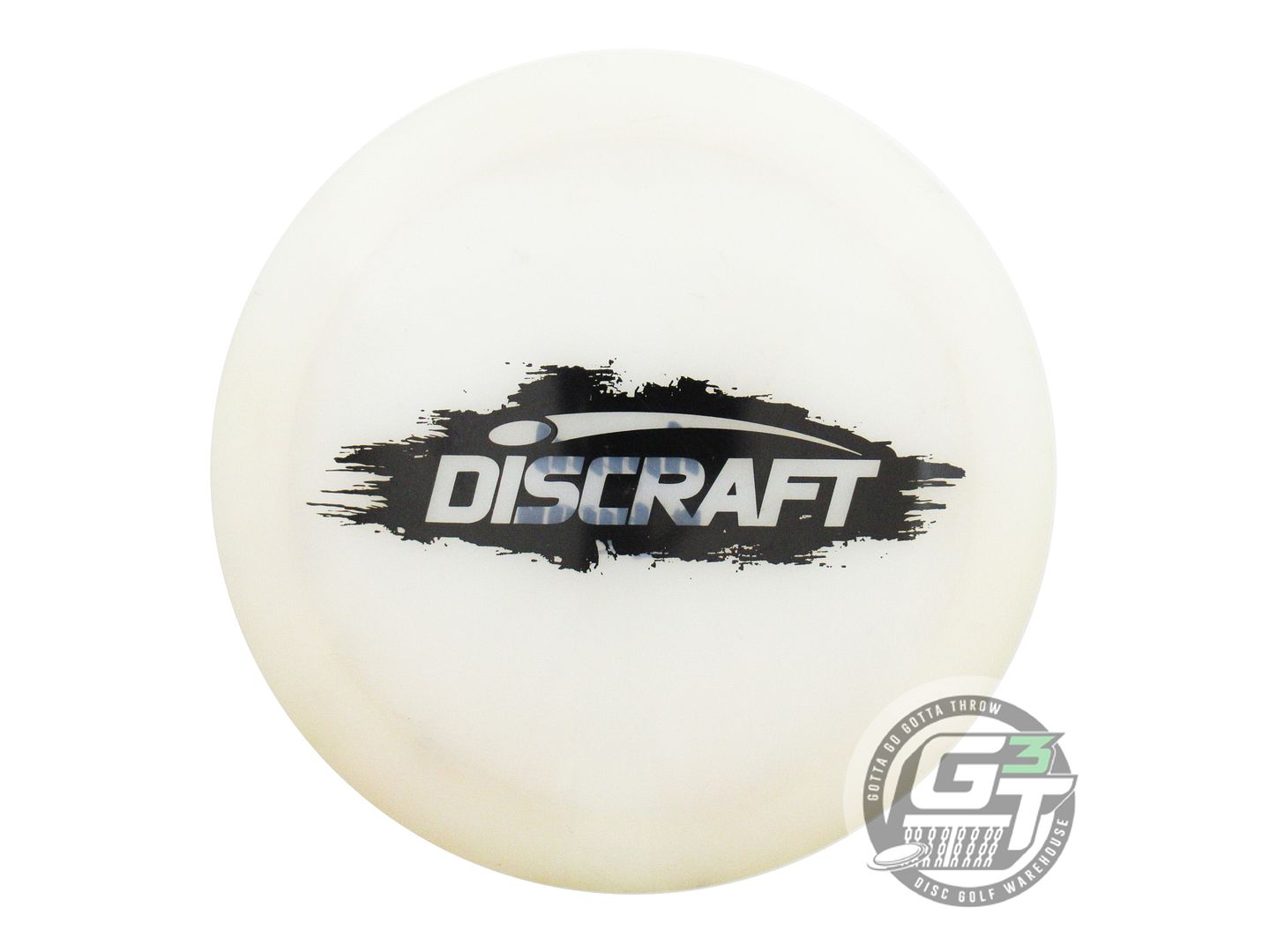 USED Discraft SPLASH LOGO Z Scorch 175g White Black Stamp Distance Driver Disc