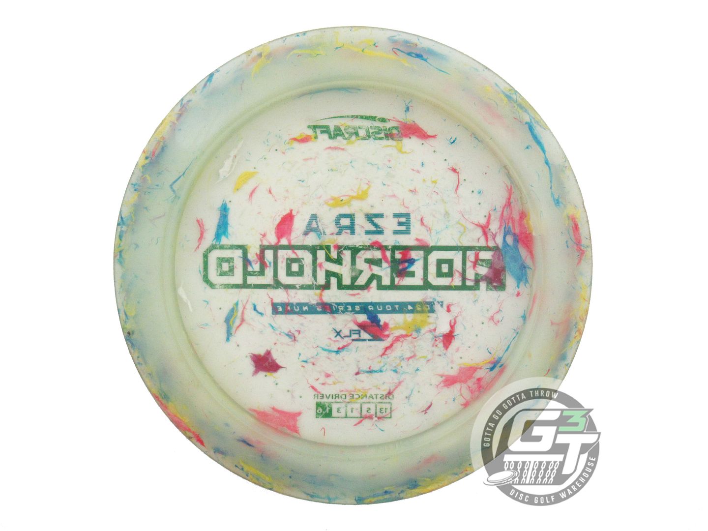 USED Discraft [ADERHOLD] Jawbreaker Z FLX Nuke 175g Teal Stamp Driver Golf Disc