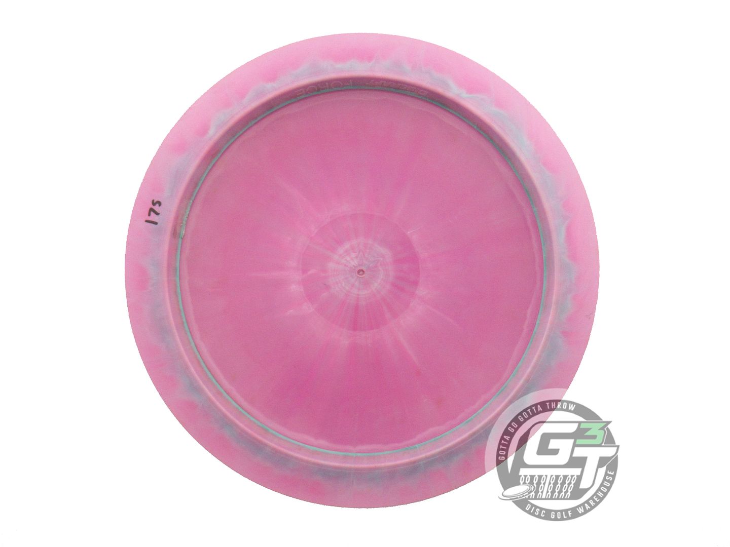 USED Discraft [McBETH] ESP Force 175g Pink Aqua Foil Distance Driver Golf Disc