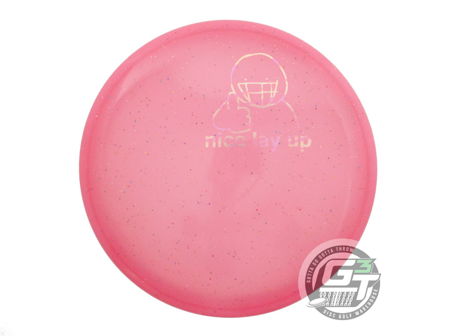 USED Discraft [McBETH] Sparkle Z Luna 172g Pink Cloud Foil Putter Golf Disc
