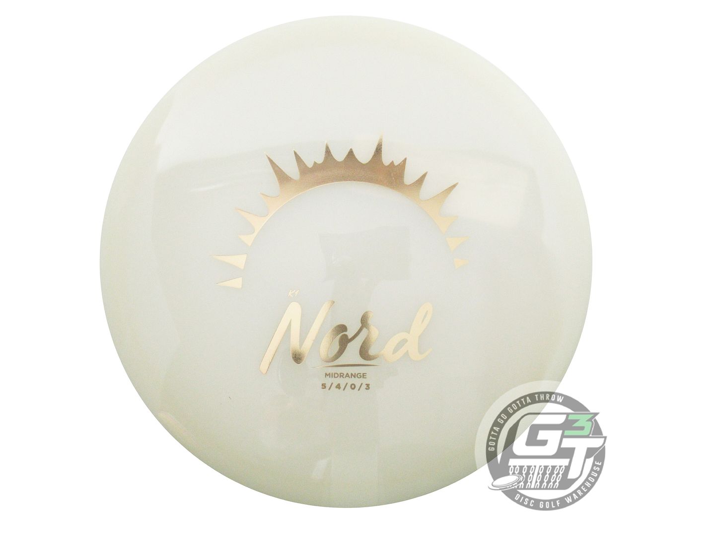 Kastaplast Glow K1 Nord Midrange Golf Disc (Individually Listed)