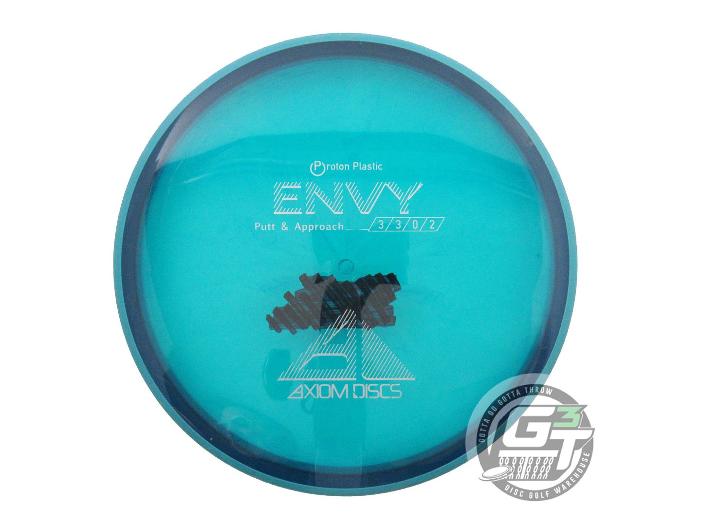 USED Axiom Discs Plasma Envy 172g Blue Teal Rim Putter Golf Disc