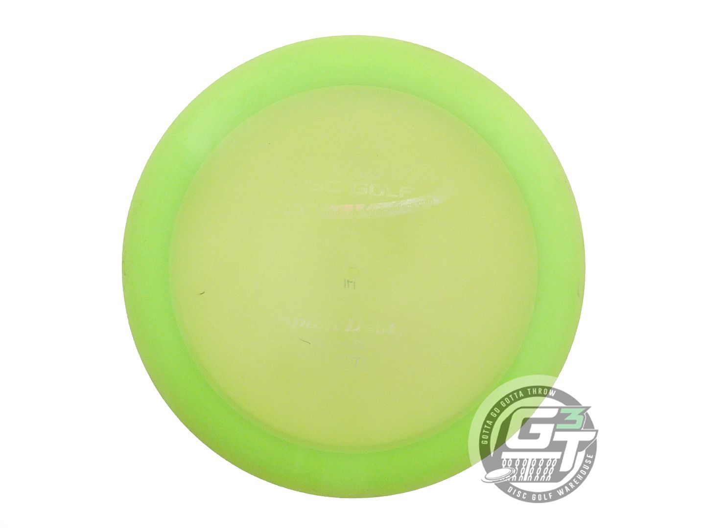 USED Innova Champion Destroyer 171g Lime Silver Holo Foil Distance Driver Disc
