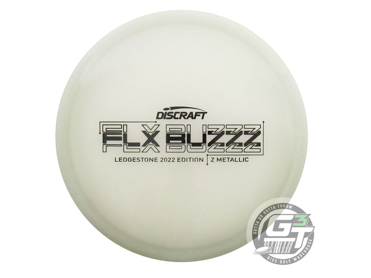USED Discraft [LEDGESTONE] Z Metallic Buzzz 178g Smoke Black Stamp Midrange Disc