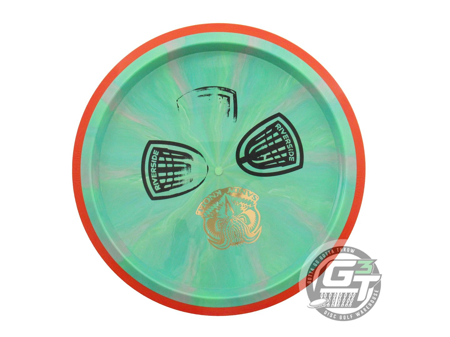 NOS Axiom Discs X-OUT Cosmic Neutron Crave 172g Green-Lilac Driver Golf Disc