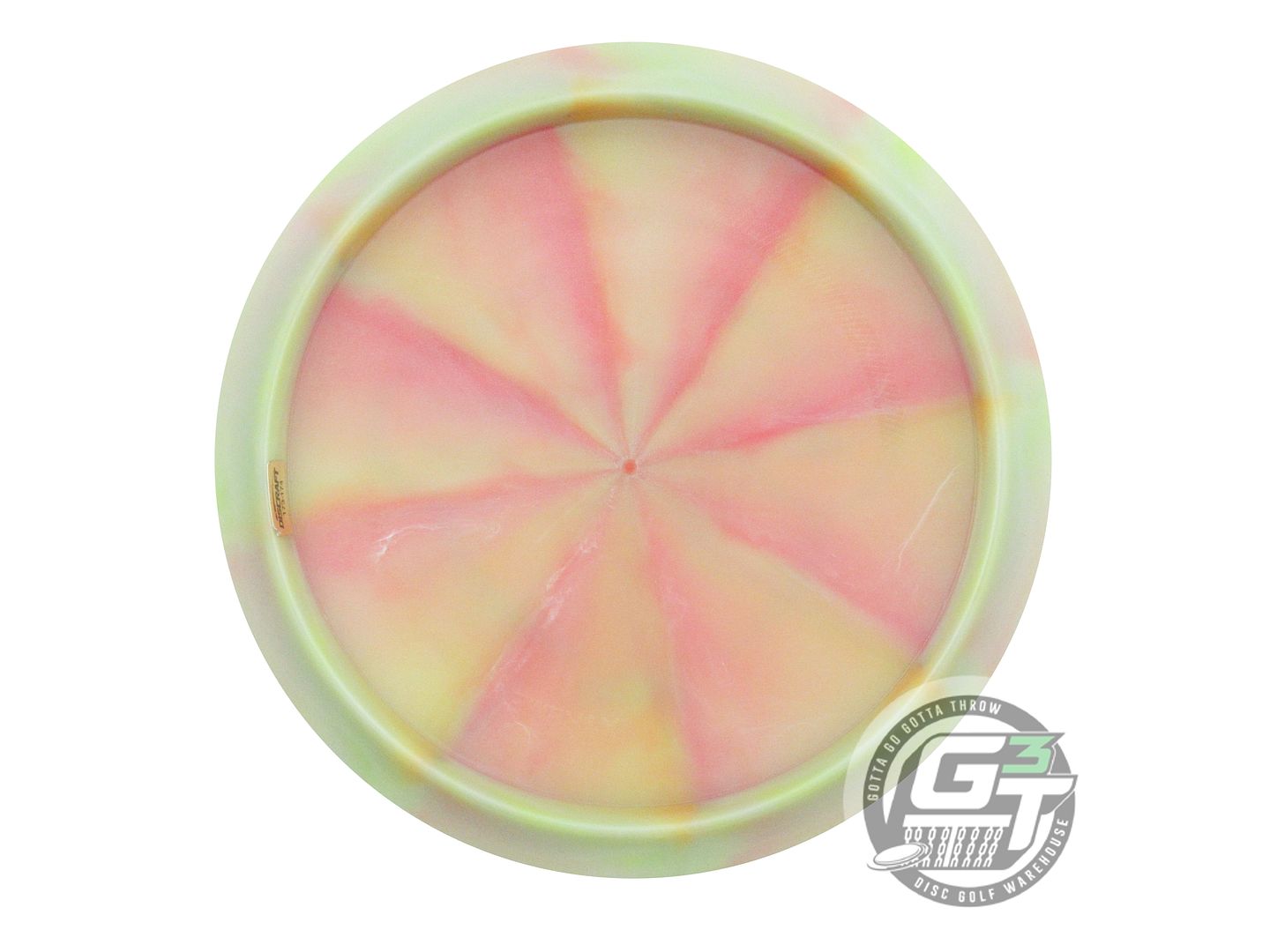 USED Discraft [LEDGESTONE] Z Swirl Xtreme 174g Lime-Pink Distance Driver Disc