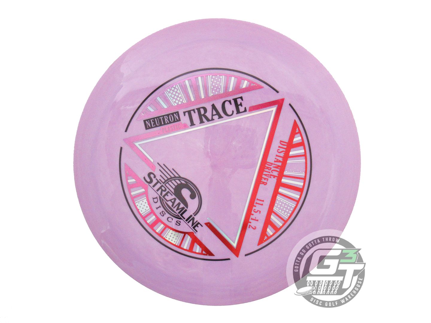 USED Streamline Discs Neutron Trace 169g Lilac Distance Driver Golf Disc