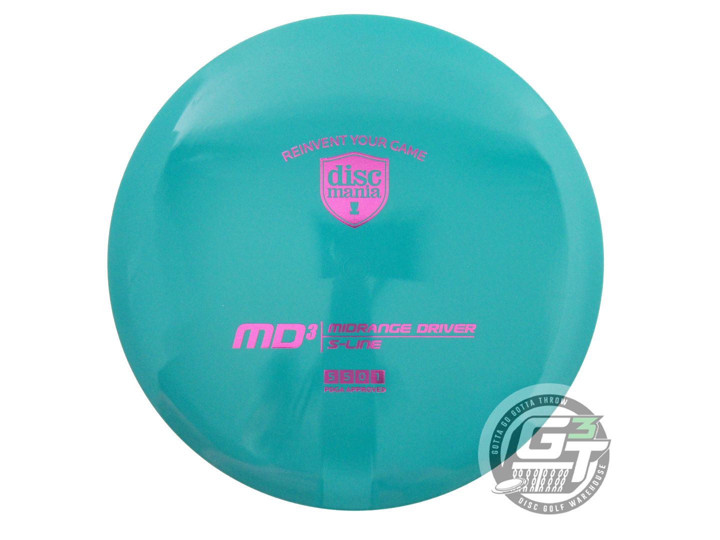 Discmania Originals S-Line MD3 Midrange Golf Disc (Individually Listed)