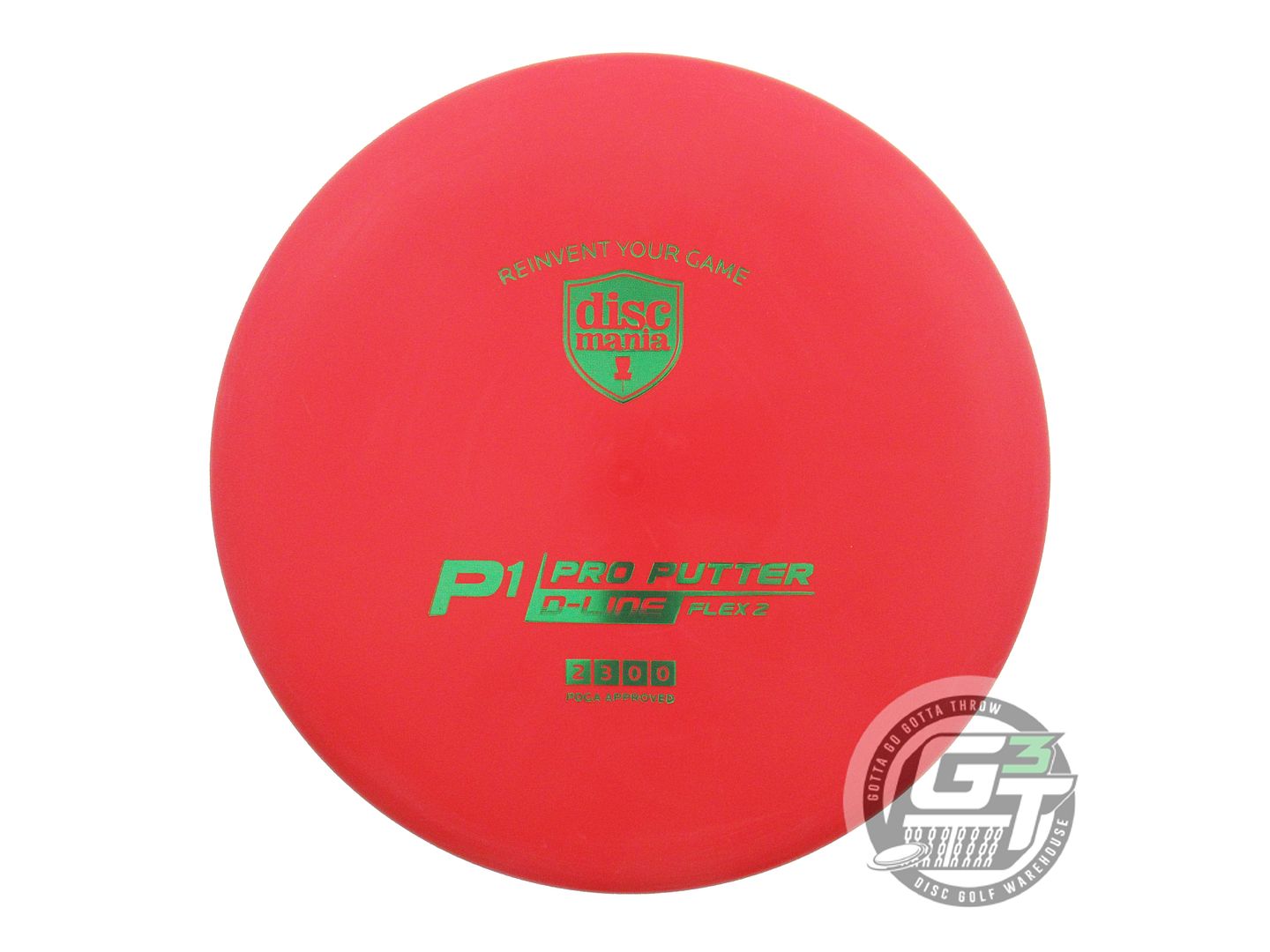 Discmania Originals D-Line Flex 2 P1 Putter Golf Disc (Individually Listed)