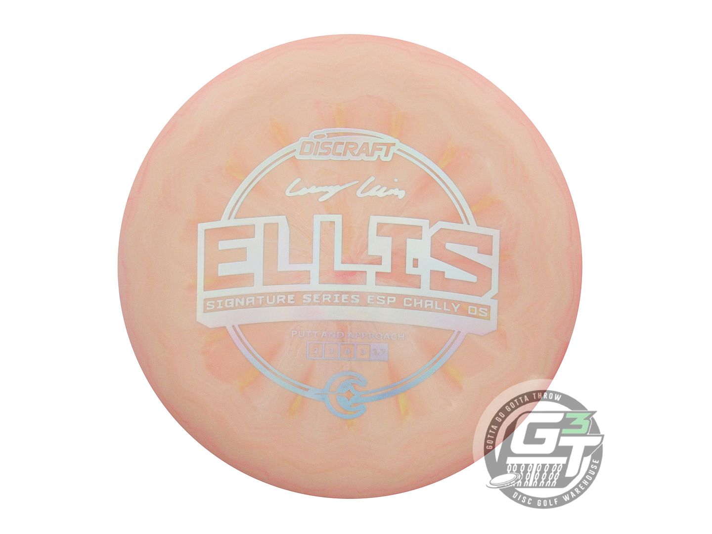 Discraft Limited Edition 2023 Signature Series Corey Ellis Swirl ESP Challenger OS Putter Golf Disc (Individually Listed)