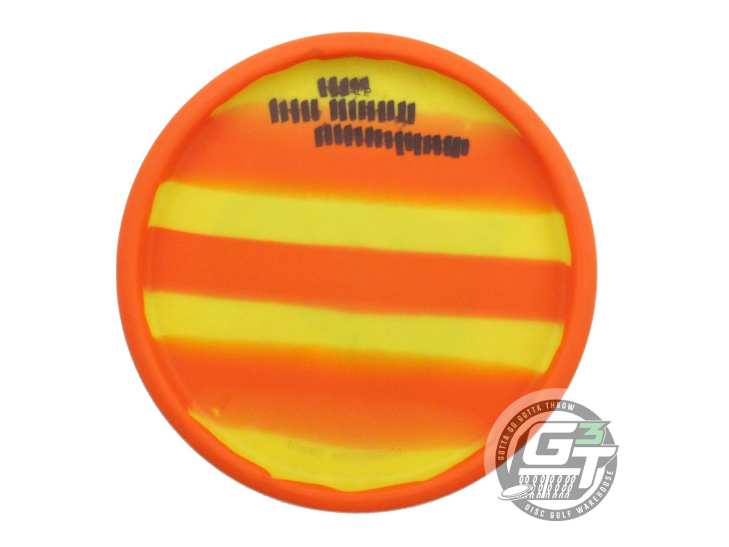 USED Divergent Discs StayPut Alpas 170g Orange-Yellow Midrange Golf Disc