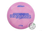 USED Discraft [GOSSAGE] Z Swirl Raptor 175g Pink Blue Stamp Distance Driver Disc