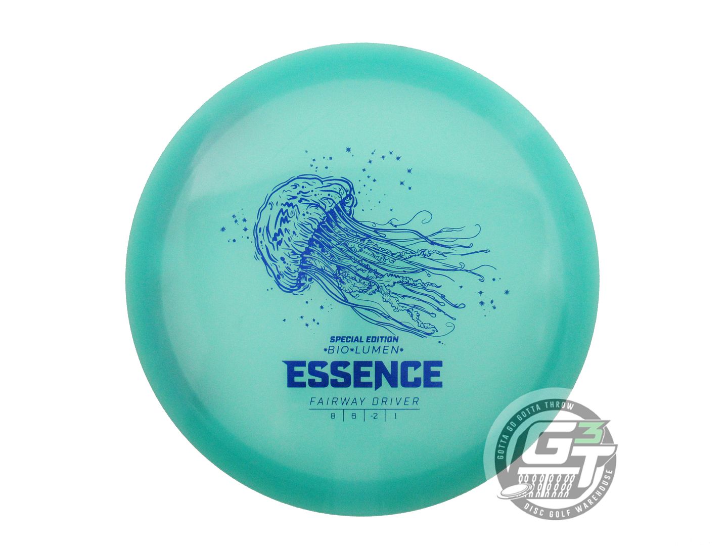 USED DiscMania [SE] Bio Lumen Essence 173g Seafoam Blue Foil Driver Golf Disc