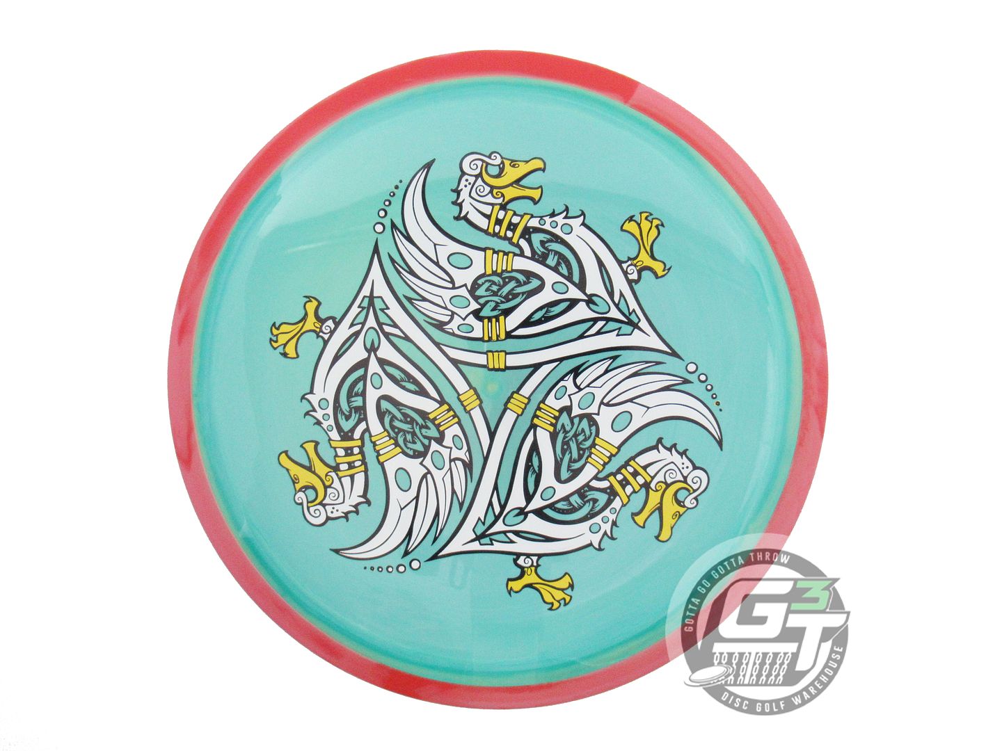 NOS Axiom Discs [OTB] Prism Neutron Trance 174g Green Red Rim Driver Disc