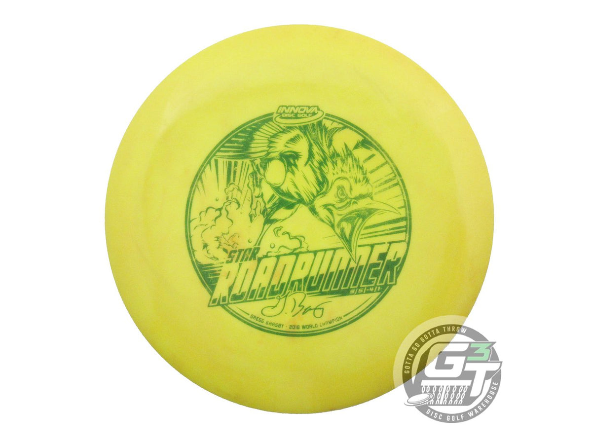 USED Innova [BARSBY] Star Roadrunner 167g Yellow PUDDLE TOP Distance D ...