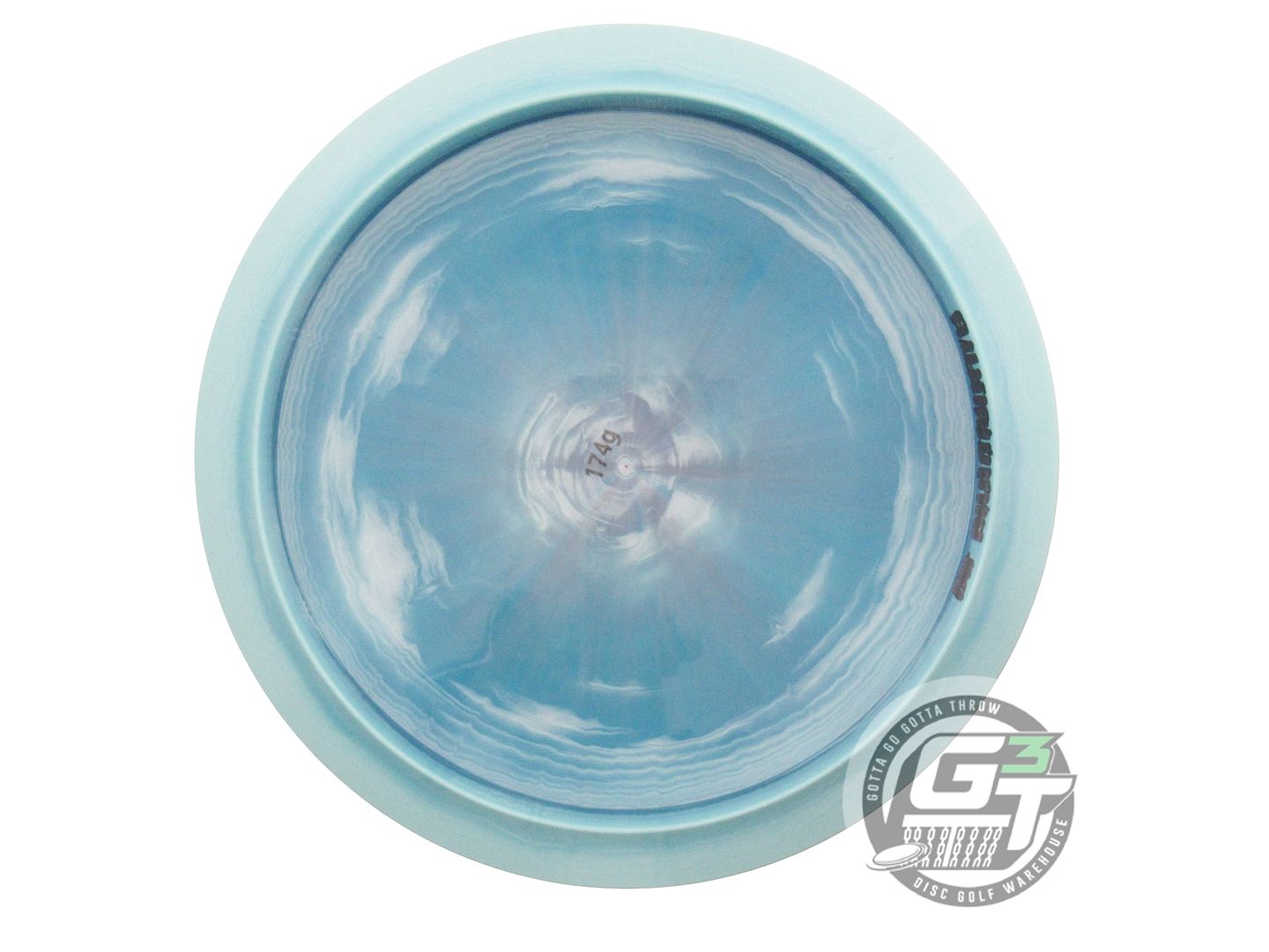 USED Discraft [WYSOCKI] PROTO ESP Hallux 174g Teal Blue Stamp Driver Golf Disc