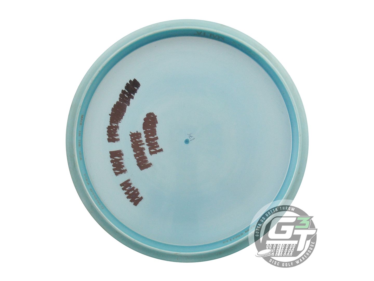 USED Discraft Big Z Malta 175g Aqua Pink Star Foil Midrange Golf Disc