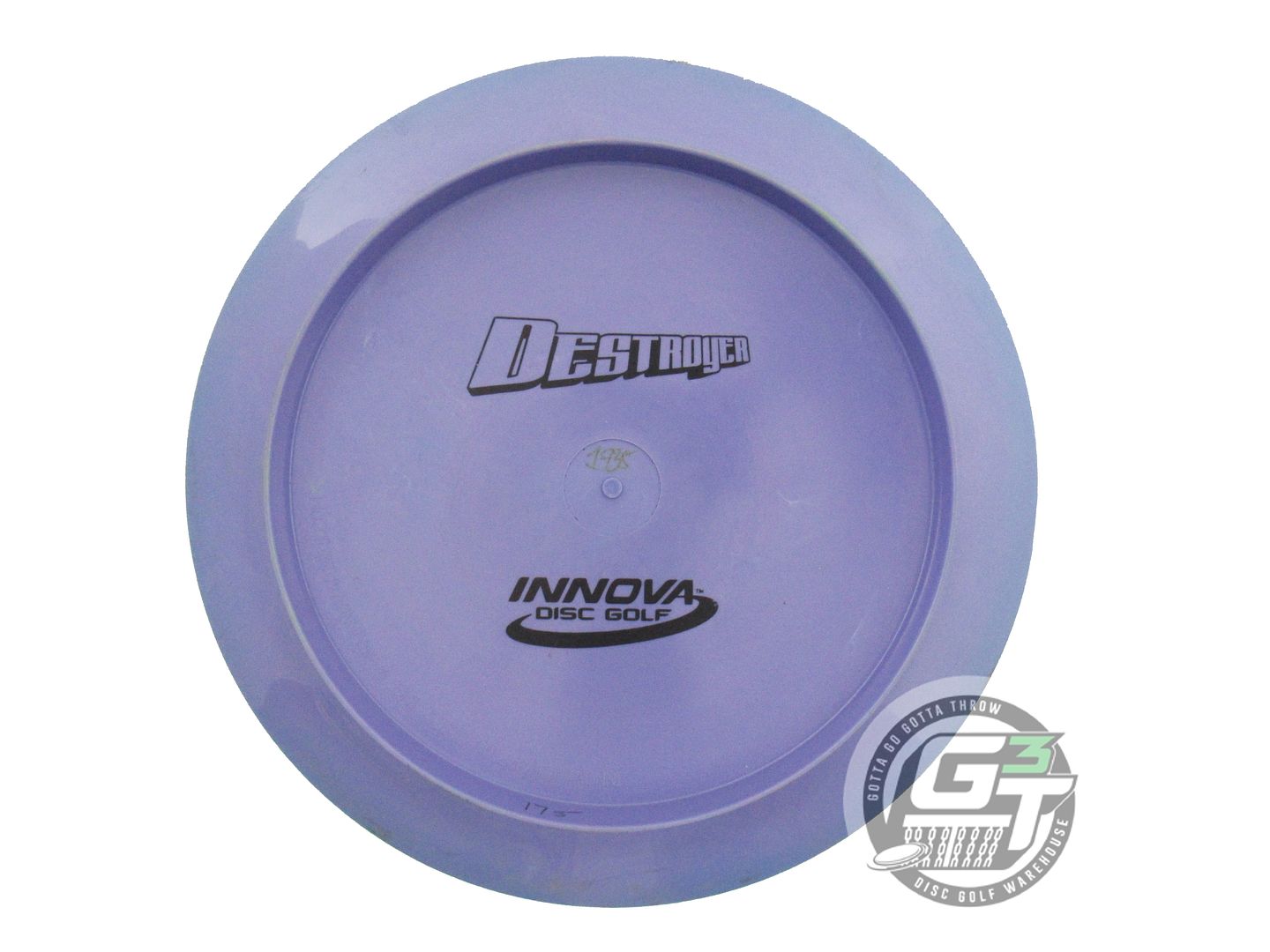 USED Innova Backstamp Star Destroyer 175g Purple Black Stamp Driver Golf Disc