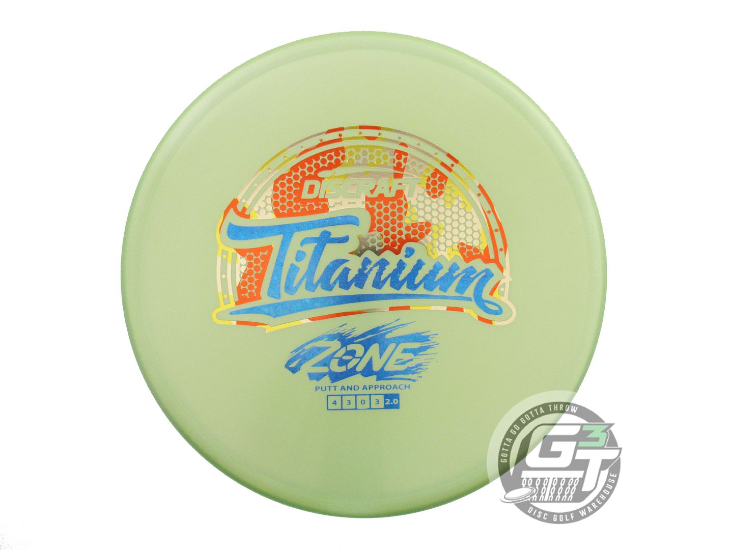 Discraft Titanium Zone Putter Golf Disc (Individually Listed)