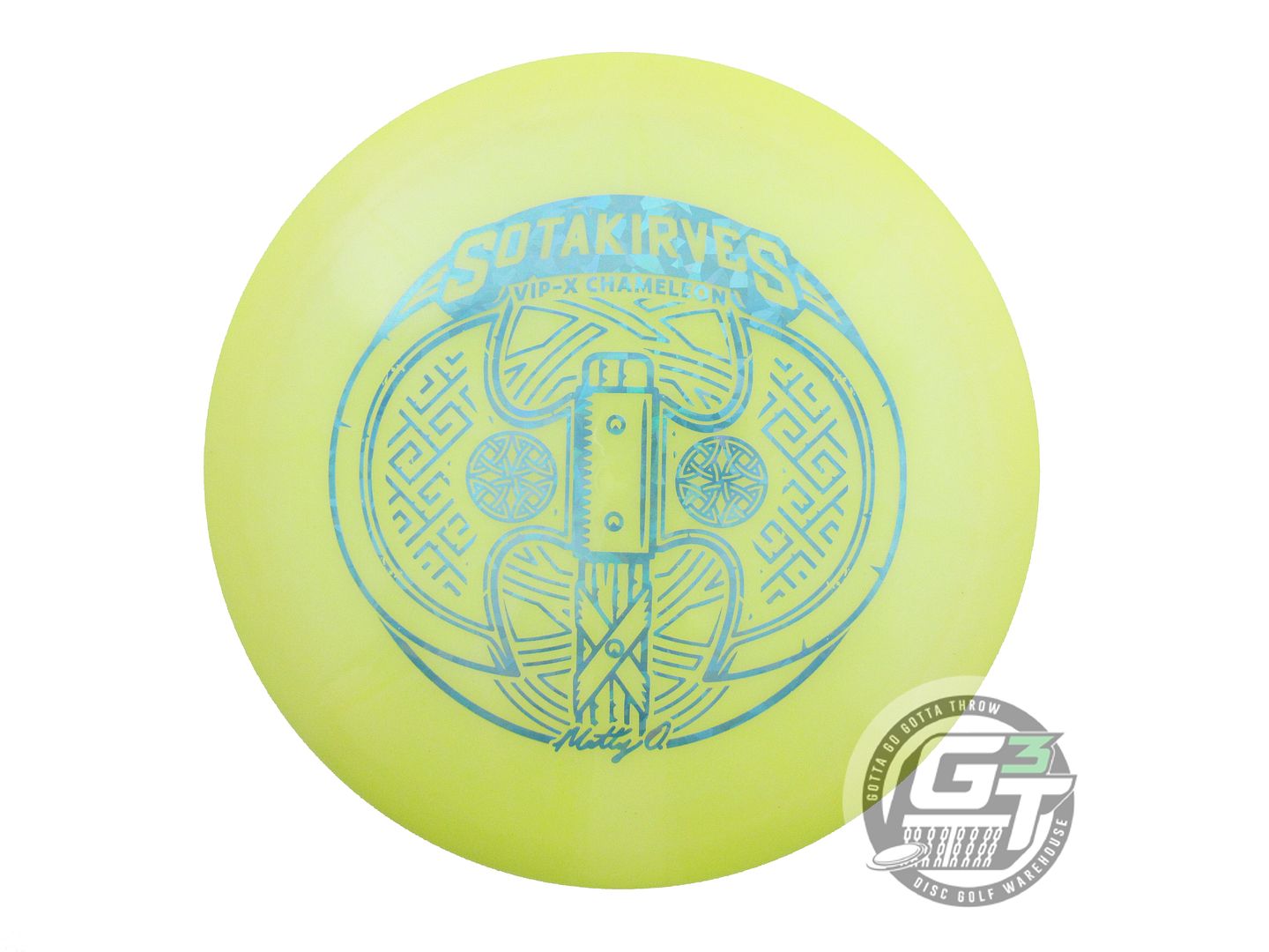 NOS Westside Discs [ORUM] Chameleon VIP-X Hatchet 174g Yellow Driver Golf Disc