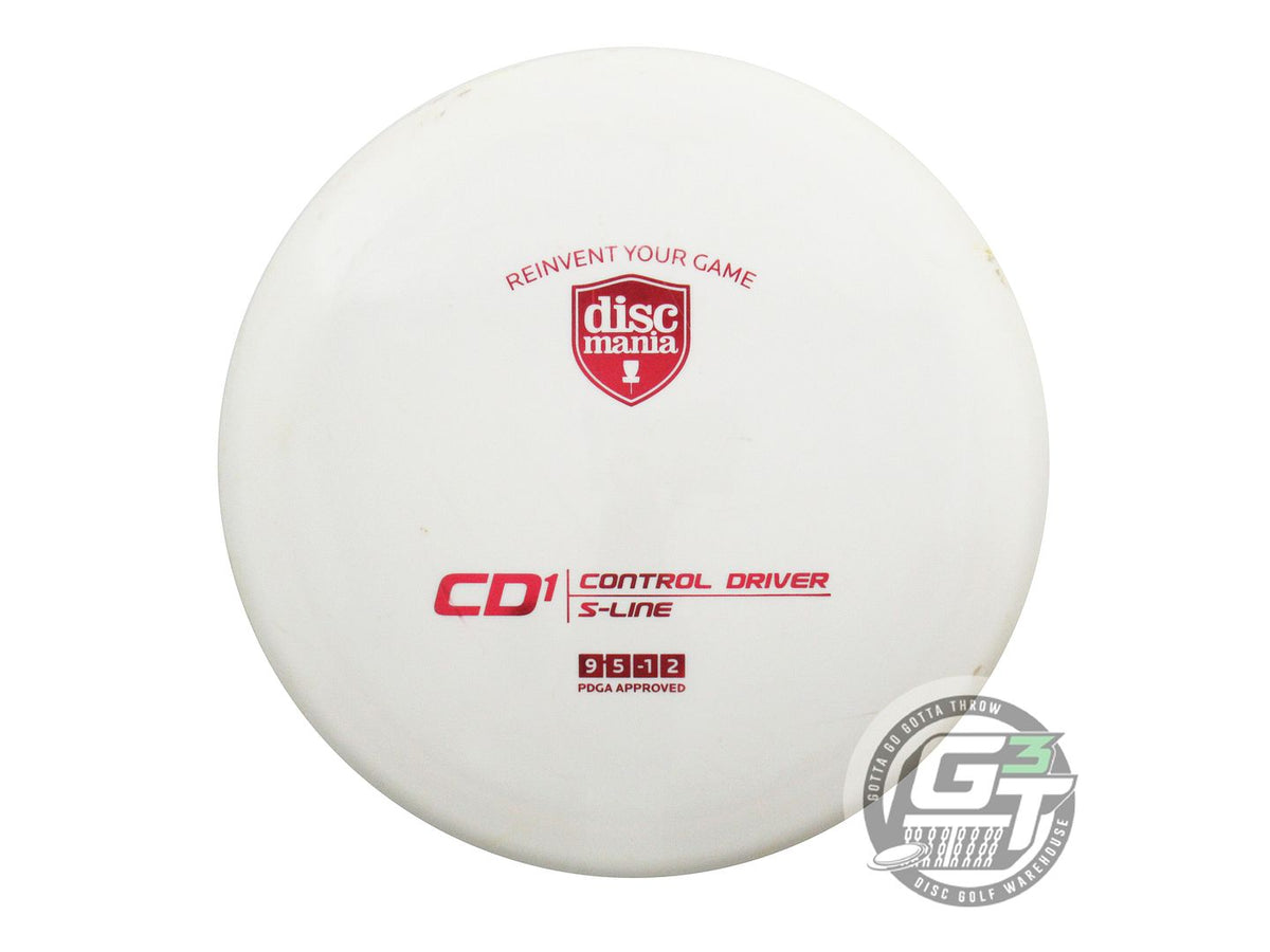 USED DiscMania S-Line CD1 173g White Red Foil Distance Driver Golf Disc
