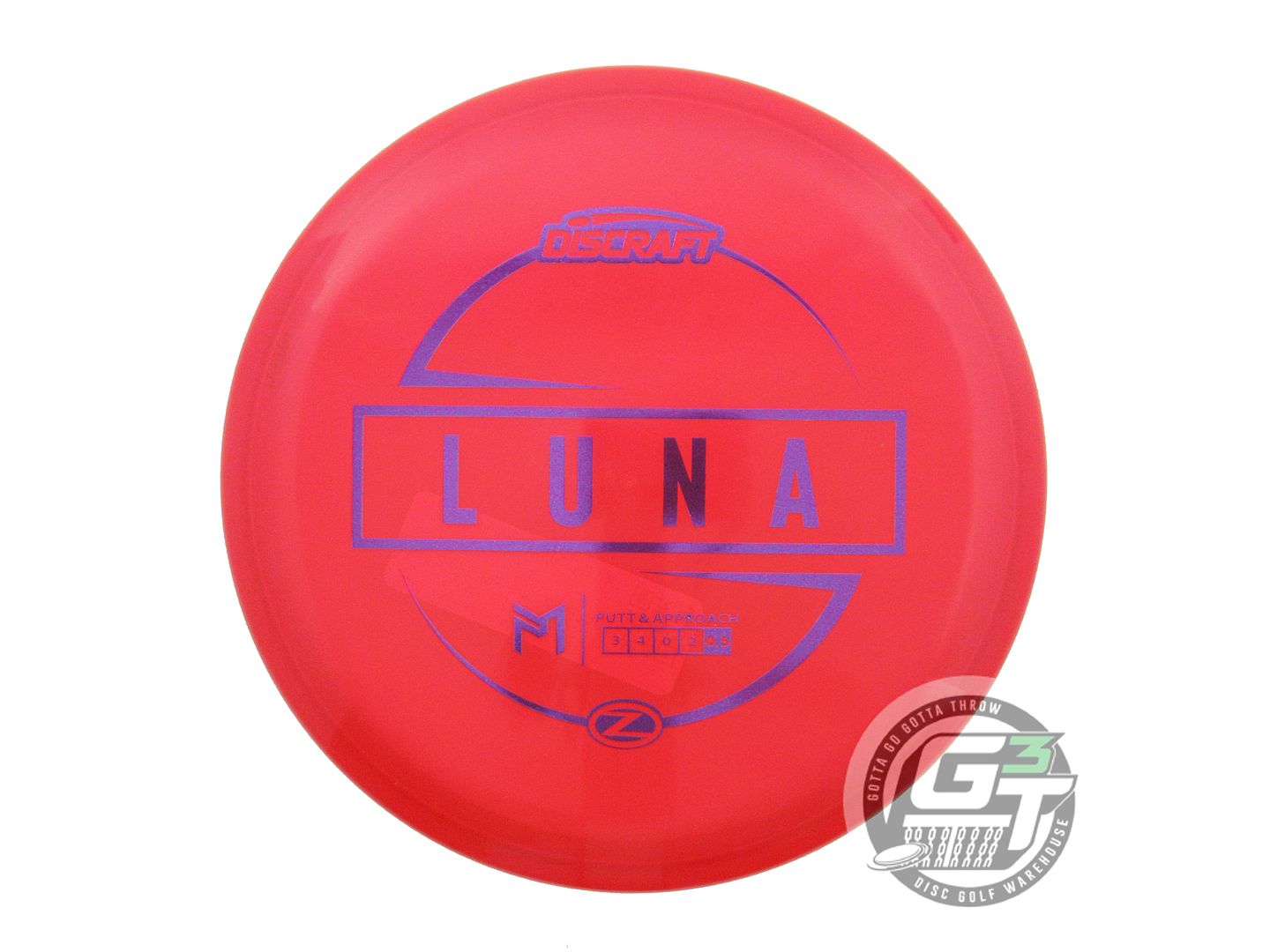 Discraft Paul McBeth Signature Elite Z Luna Putter Golf Disc (Individually Listed) - Gotta Go Gotta Throw