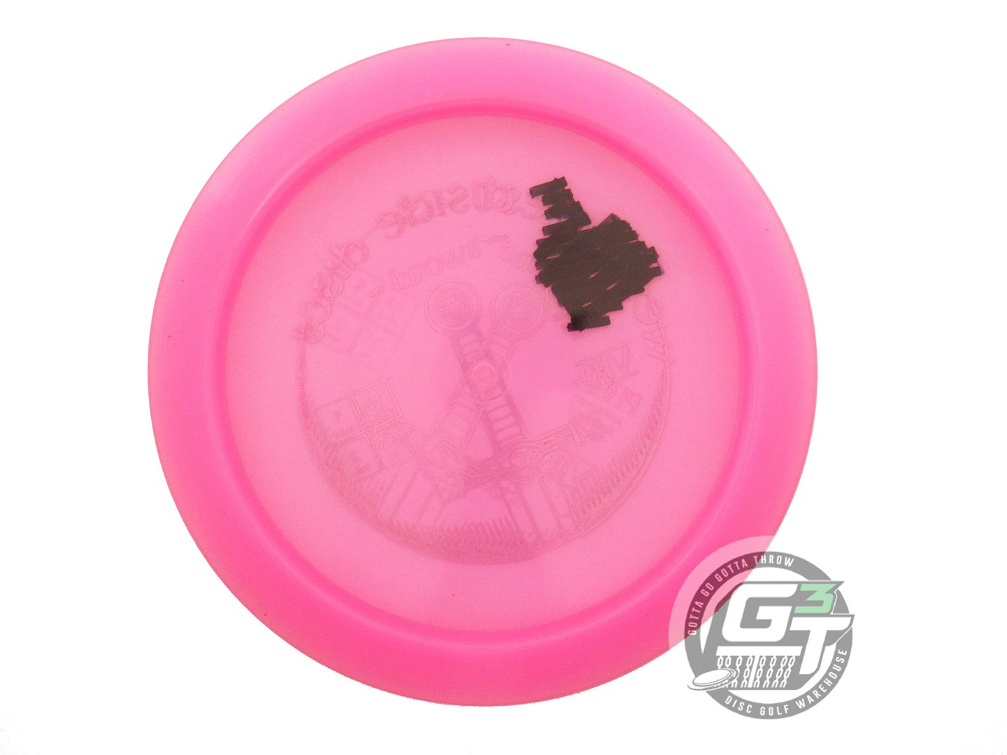 USED Westside Discs X-OUT VIP Sword 173g Pink Distance Driver Golf Disc